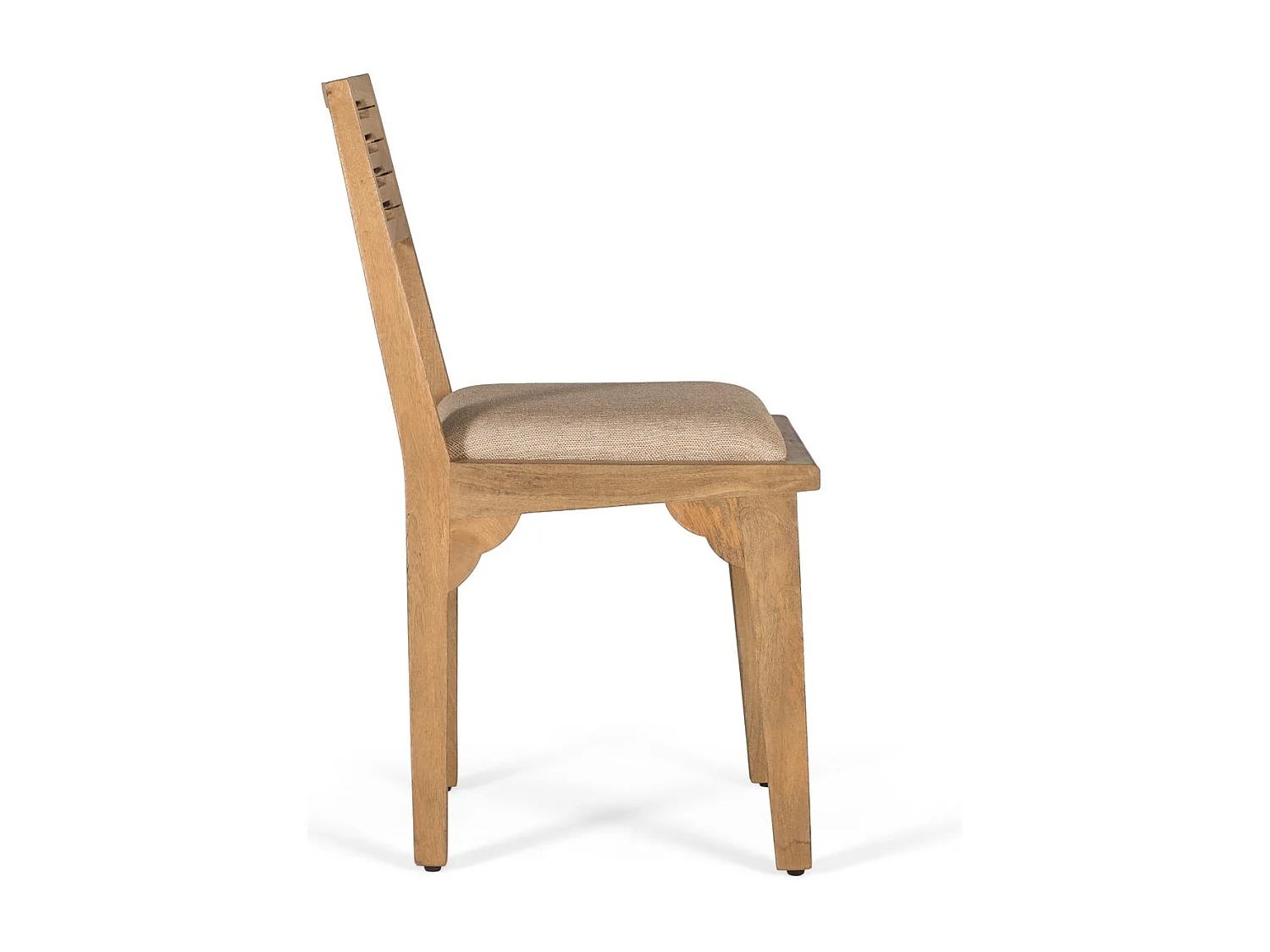 Ensemble de deux aneths en bois de manguier massif