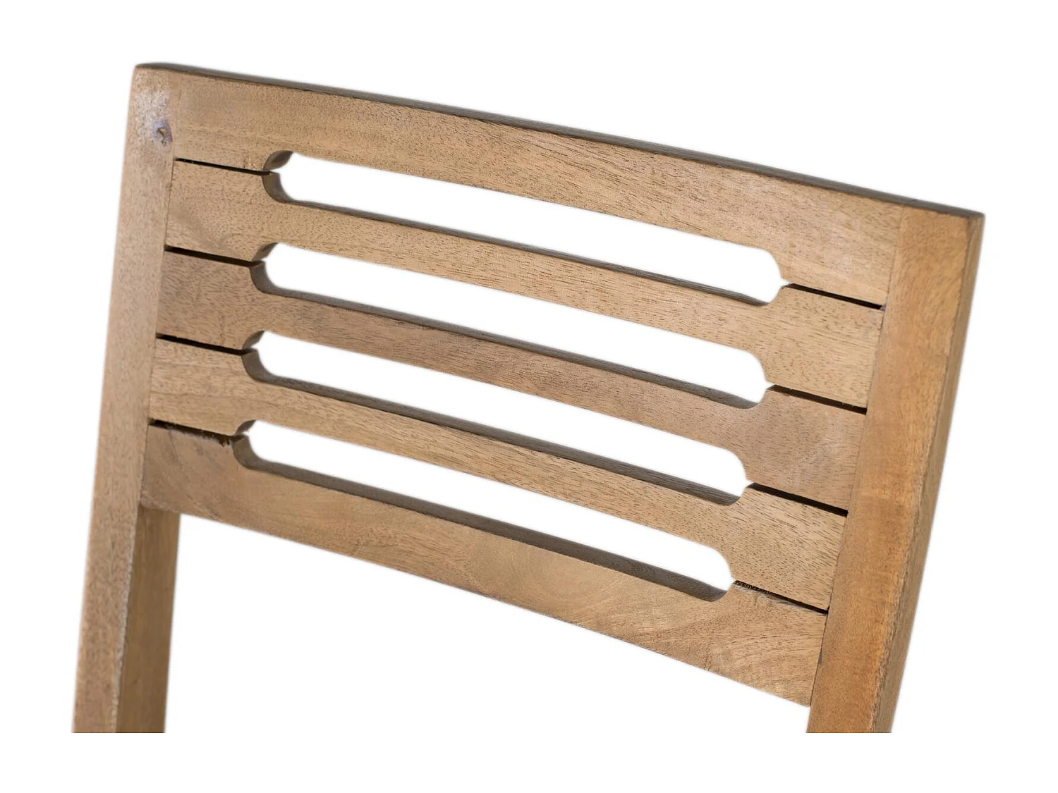 Ensemble de deux aneths en bois de manguier massif