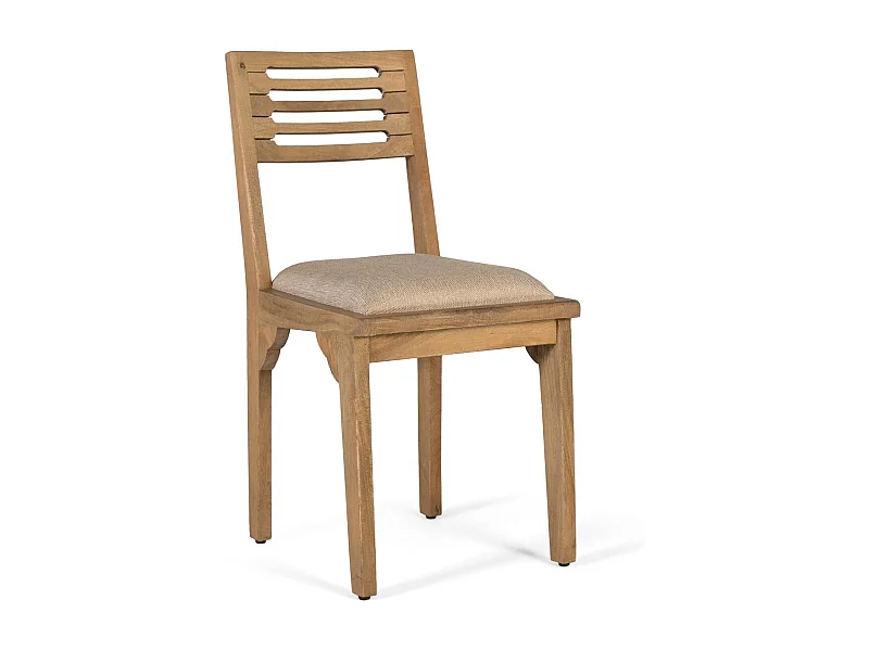 Ensemble de deux aneths en bois de manguier massif