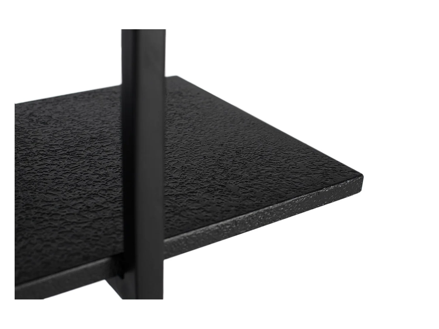 Étagère avec structure en métal et 5 étagères, longueur 140 cm