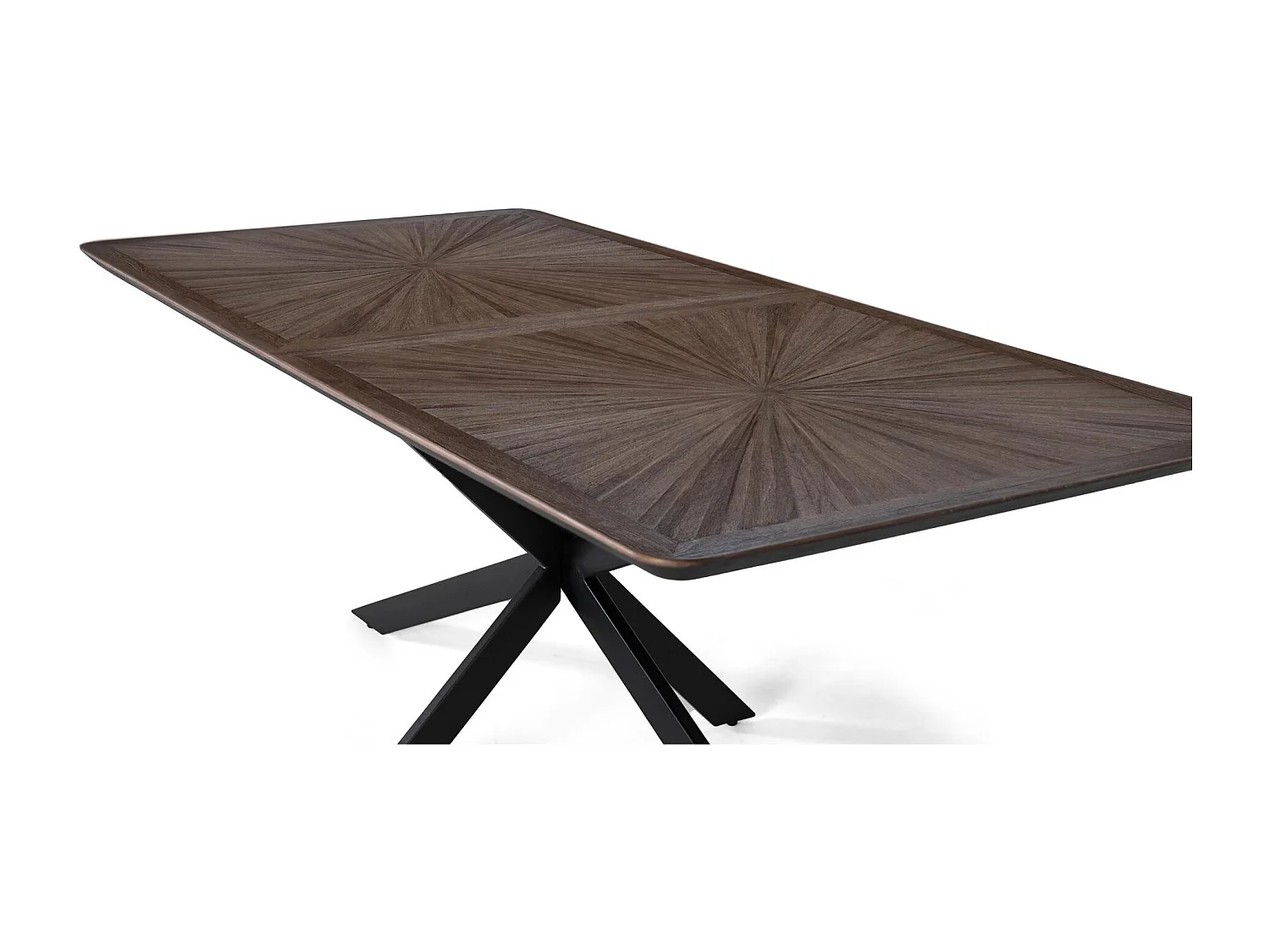 Table à manger en bois de teck recyclé 200 cm