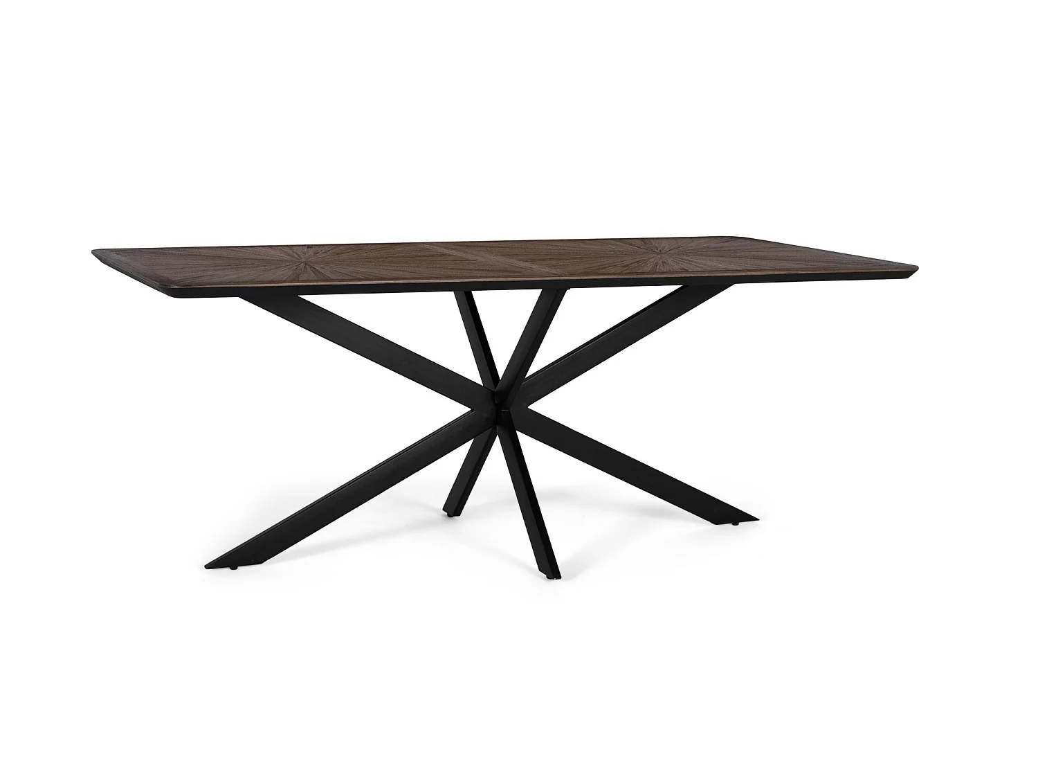 Spisebord laget av resirkulert teak, 200 cm
