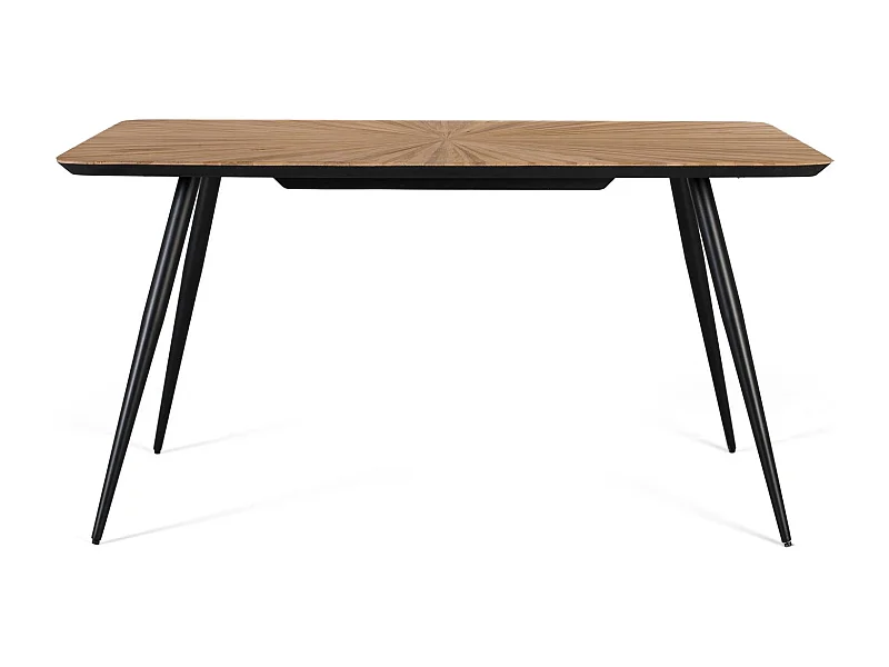 Esstisch aus recyceltem Teakholz 150 cm