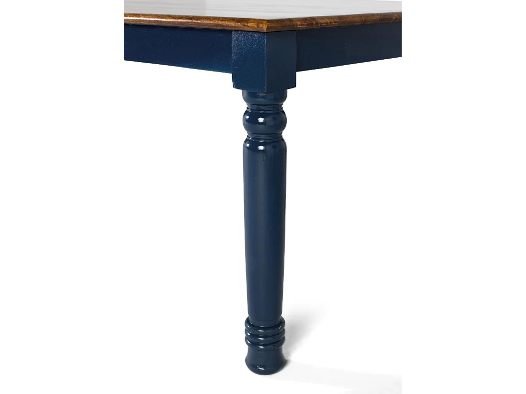 Mesa de manjedoura com prato retangular em madeira de manjedoura, 210 cm