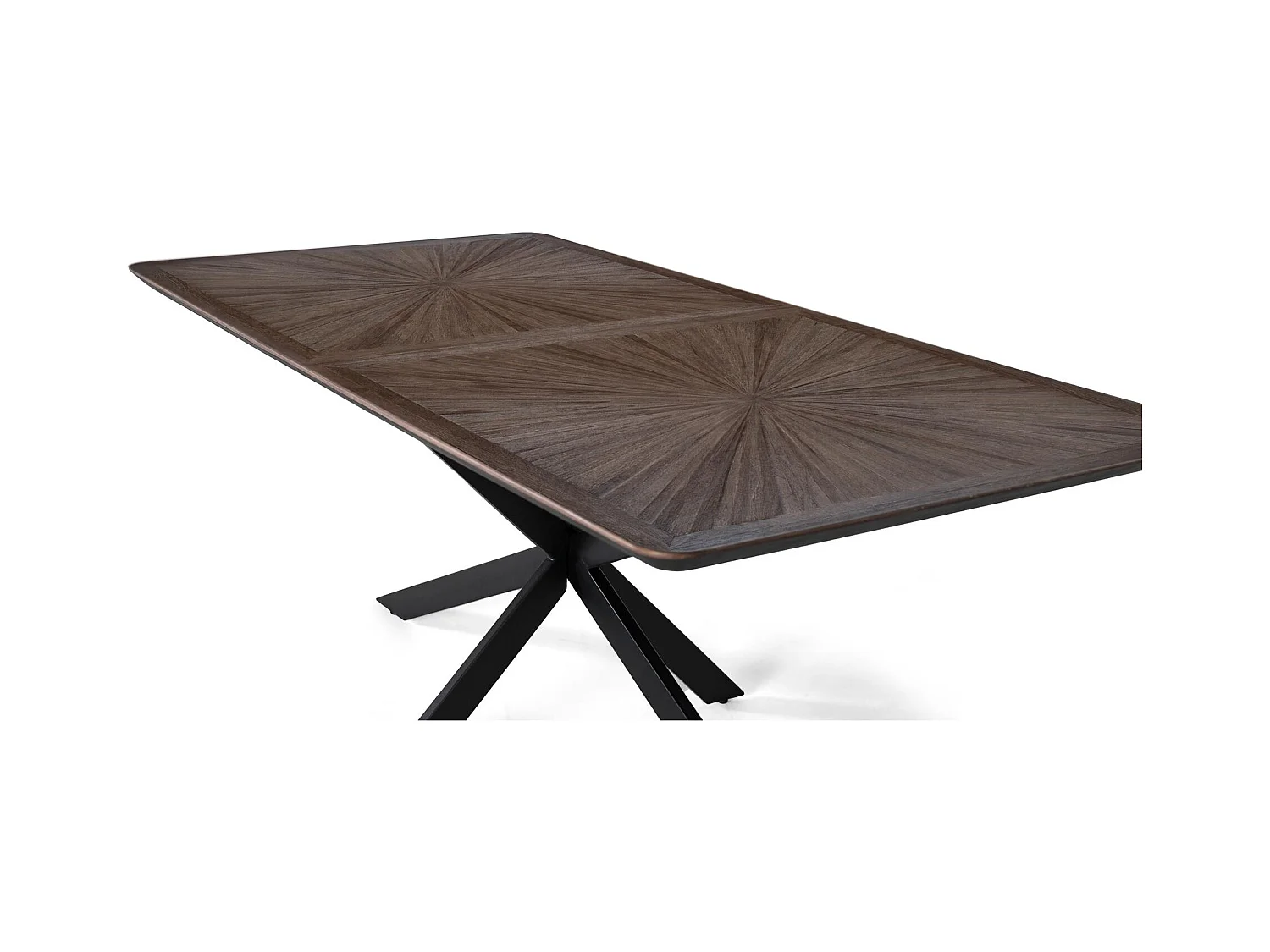 Table à manger en bois de teck recyclé 180 cm