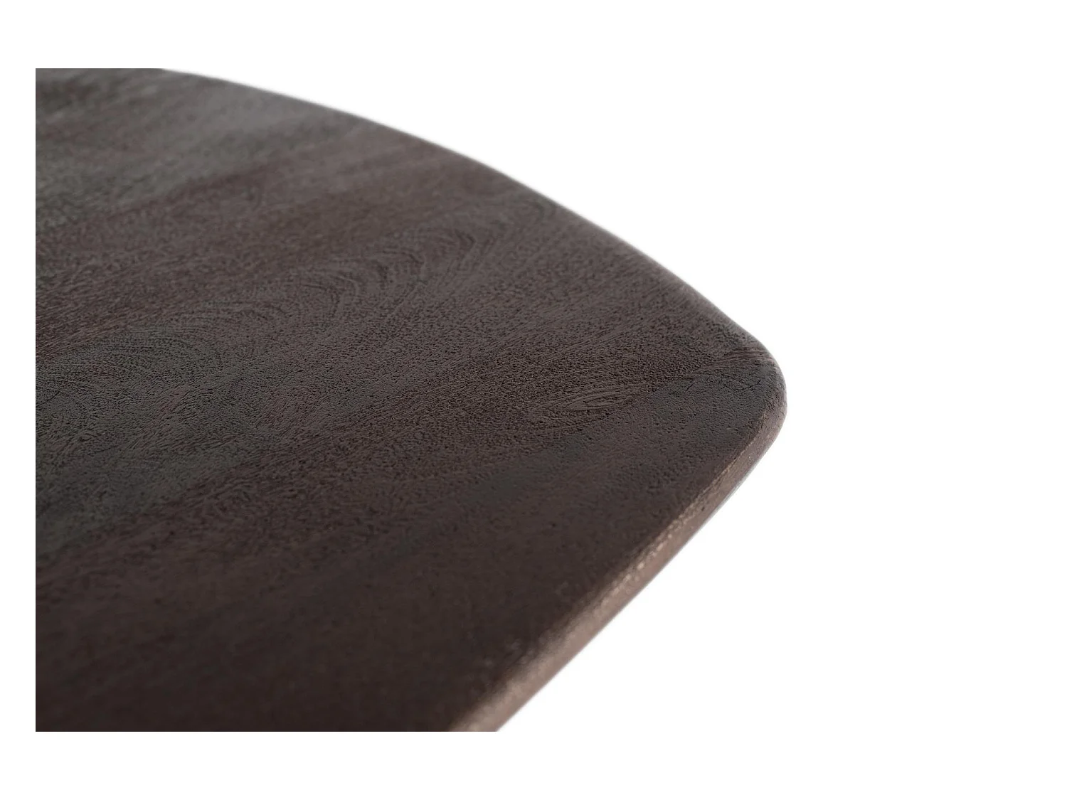 Table à manger en bois de manguier aux coins arrondis, 200 cm