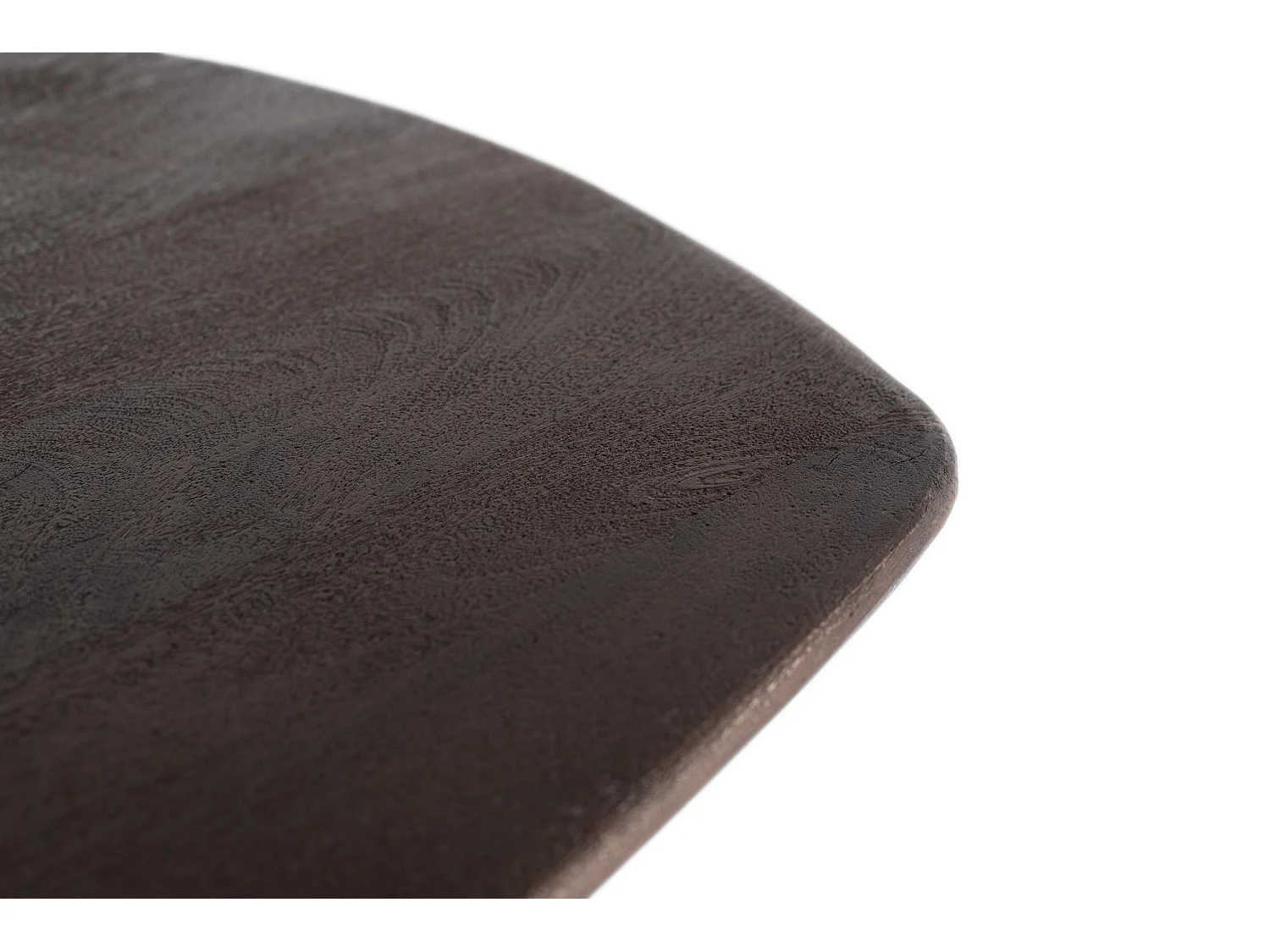 Table à manger en bois de manguier aux coins arrondis, 200 cm