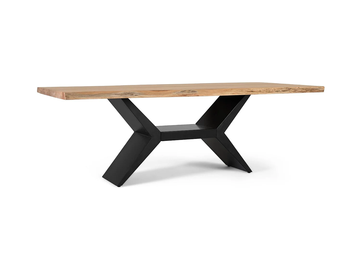 Mesa de comedor fabricada en madera de acacia maciza 220 cm