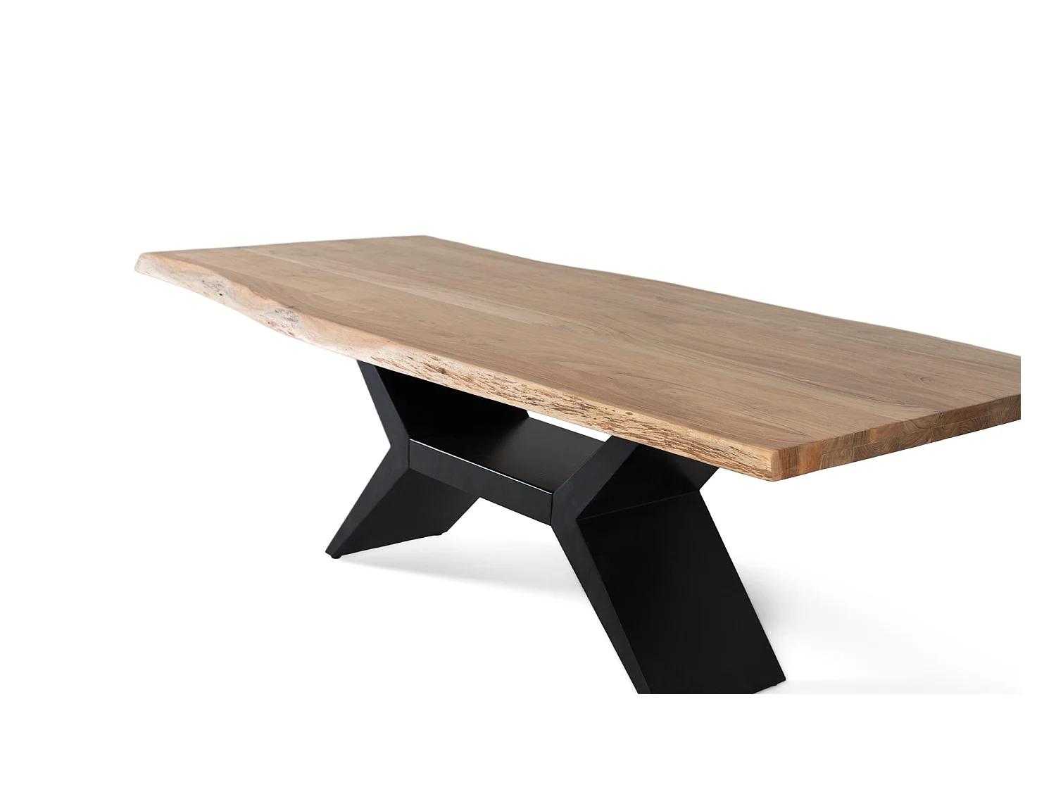 Mesa de comedor fabricada en madera de acacia maciza 220 cm