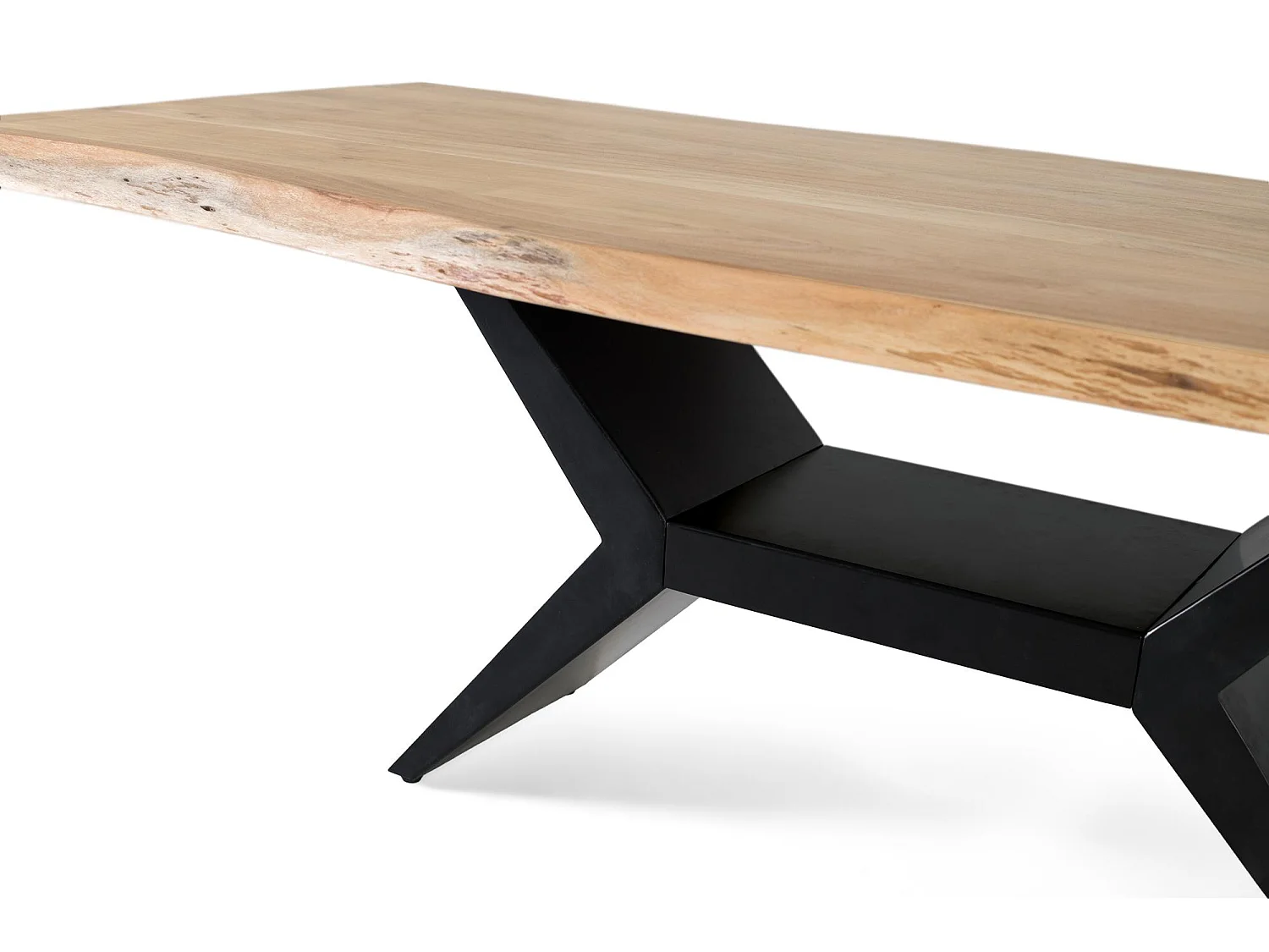 Esstisch aus massivem Akazienholz 220 cm