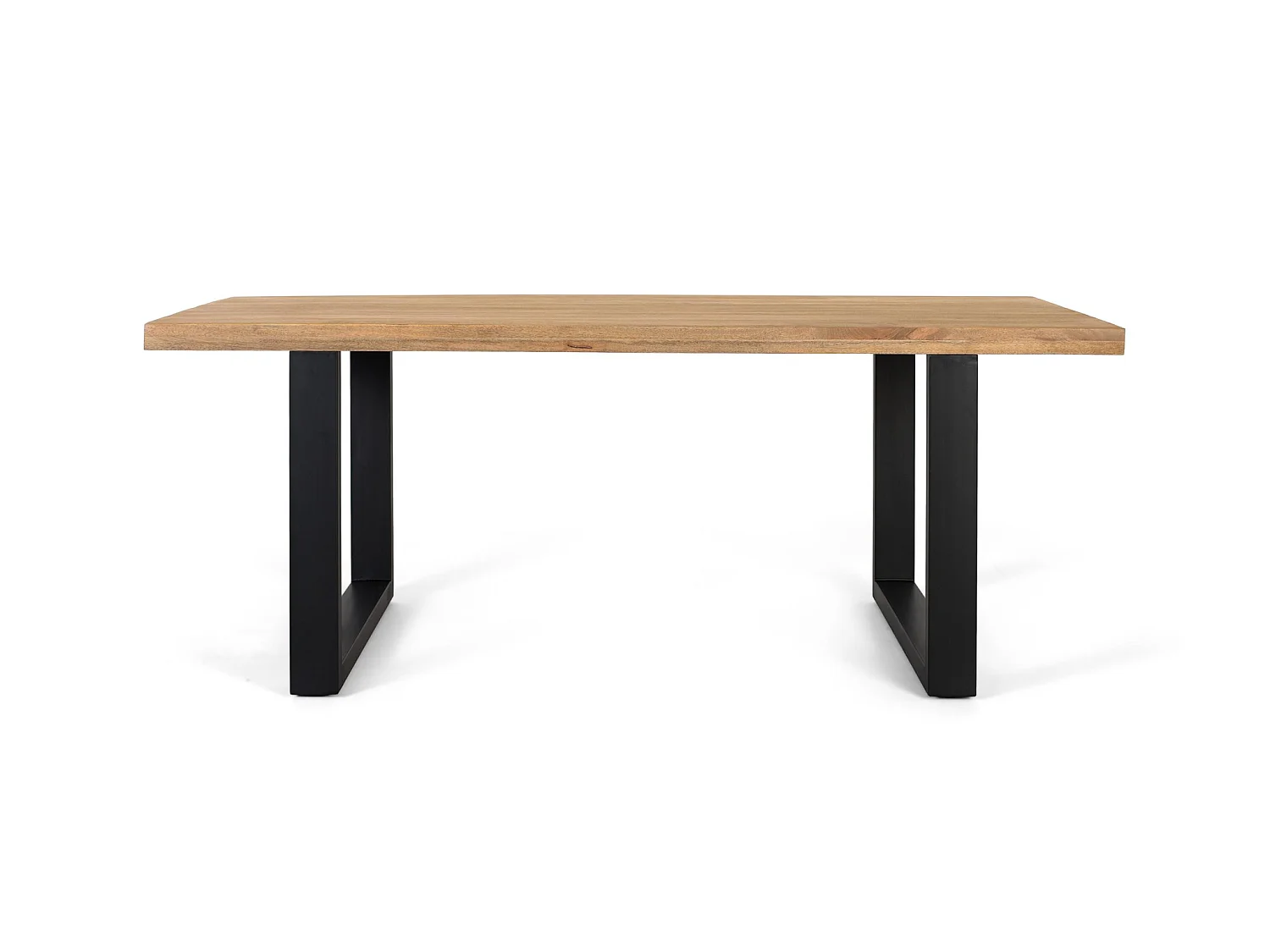Esstisch mit rechteckiger Platte aus Mangoholz 200 cm
