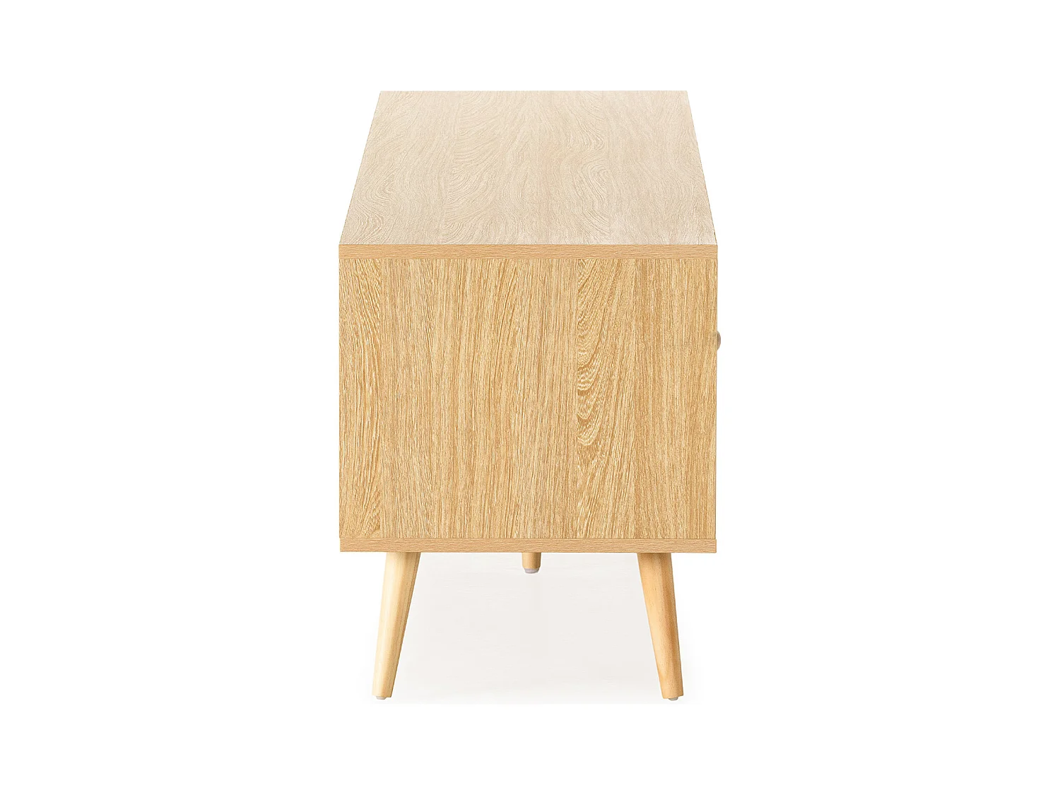 Meuble Tv Luna 2 portes couleur Chêne