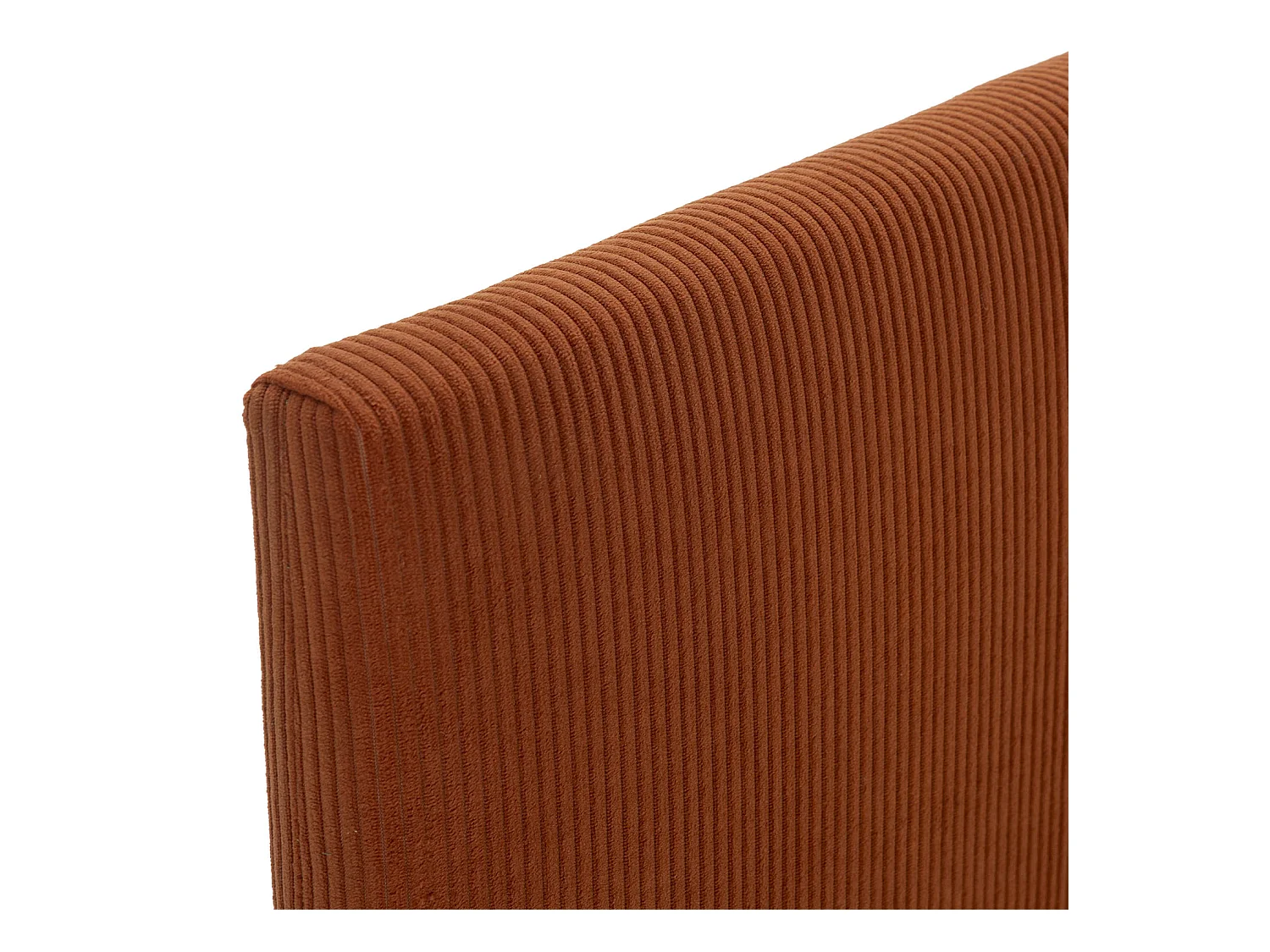 Sommier + tête de lit Bari 140x190 cm couleur Brique