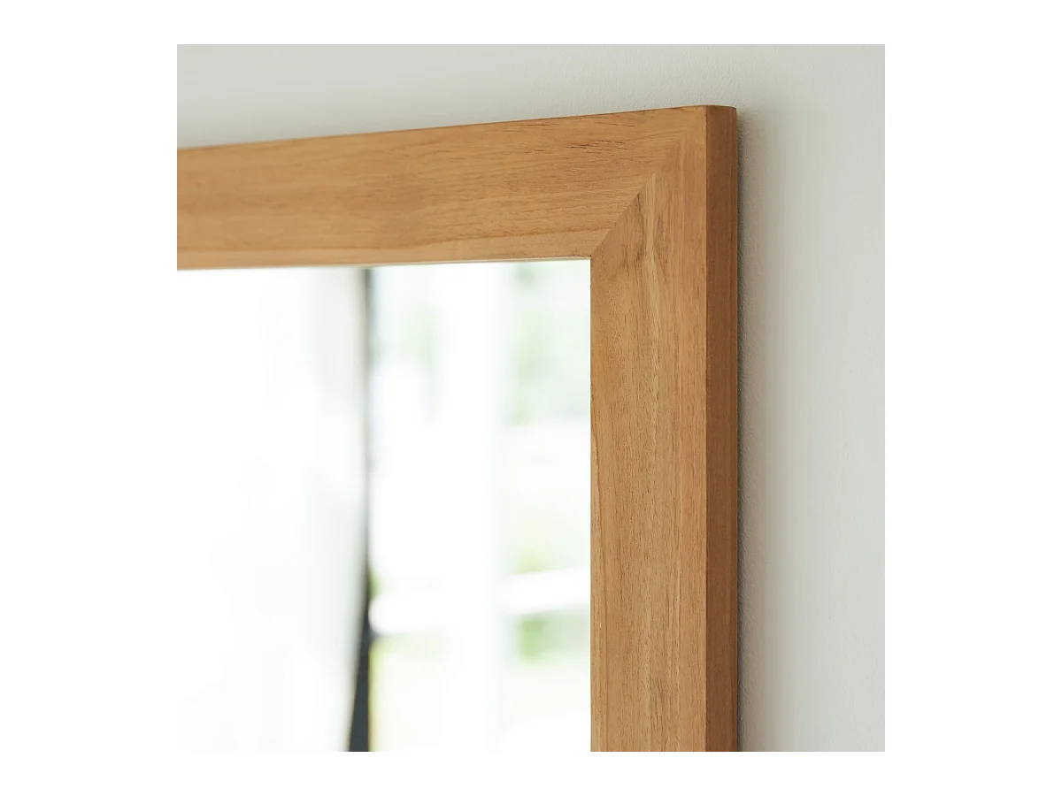 Psyche-Spiegel aus Teakholz Tona 160 × 60 cm