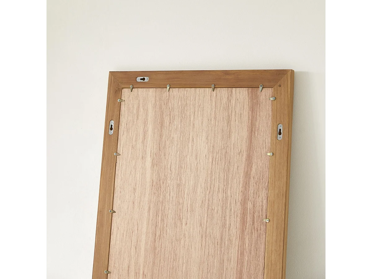 Tona - Solid teak full-length mirror 160x60 cm