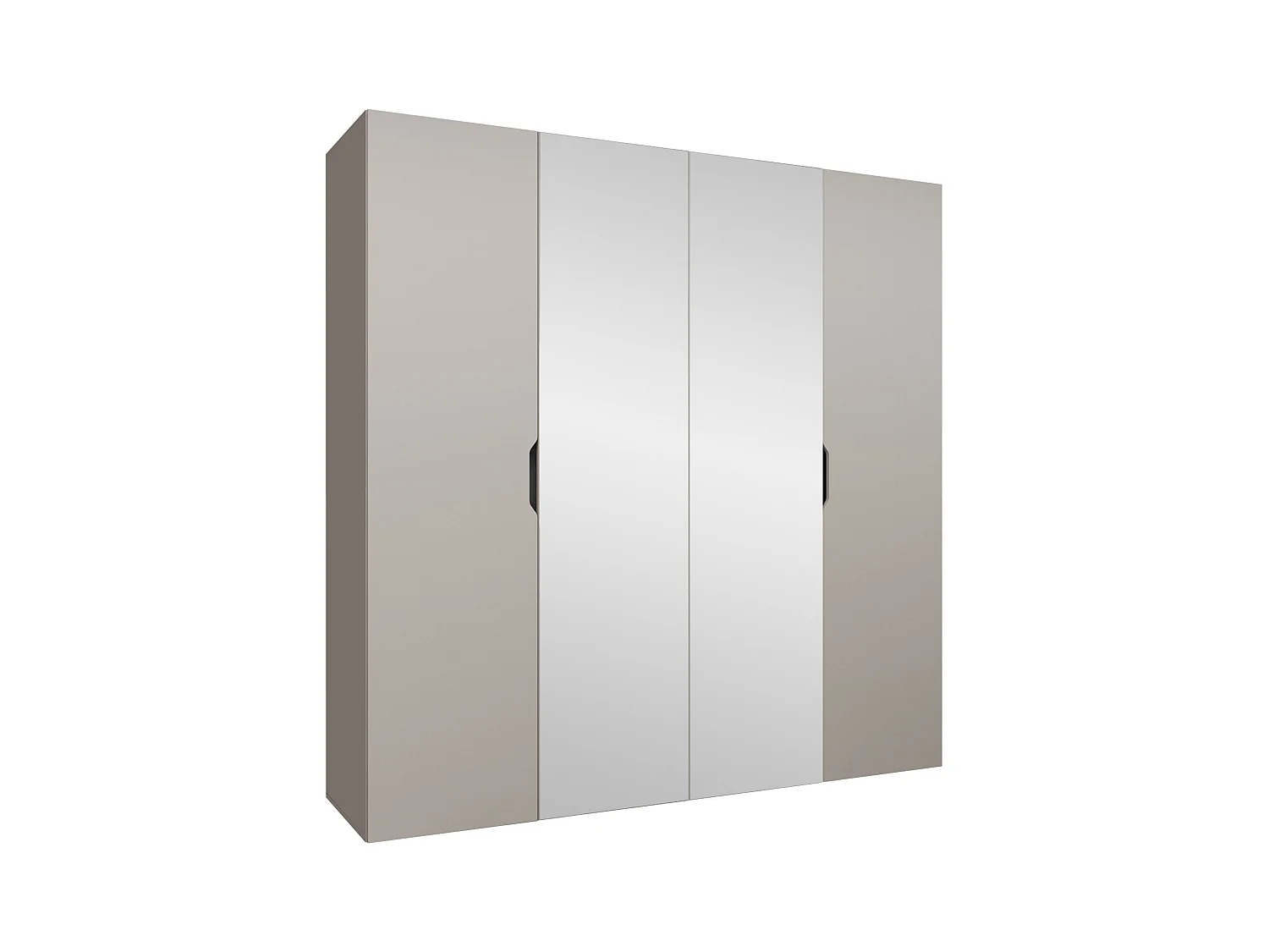 Armario Hartford 514, Cachemira, 202x200x50cm, Puertas de armario: Con bisagras