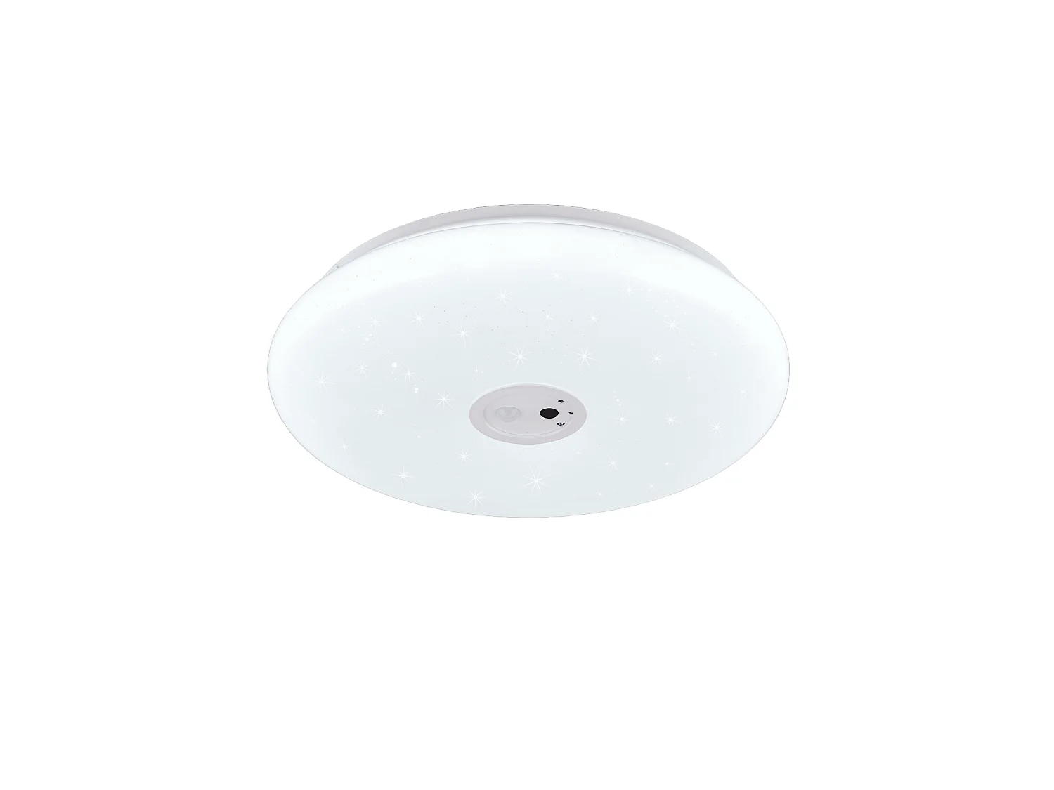 Plafoniera LED con videocamera integrata, plastica, bianco, D40 cm, Vedera