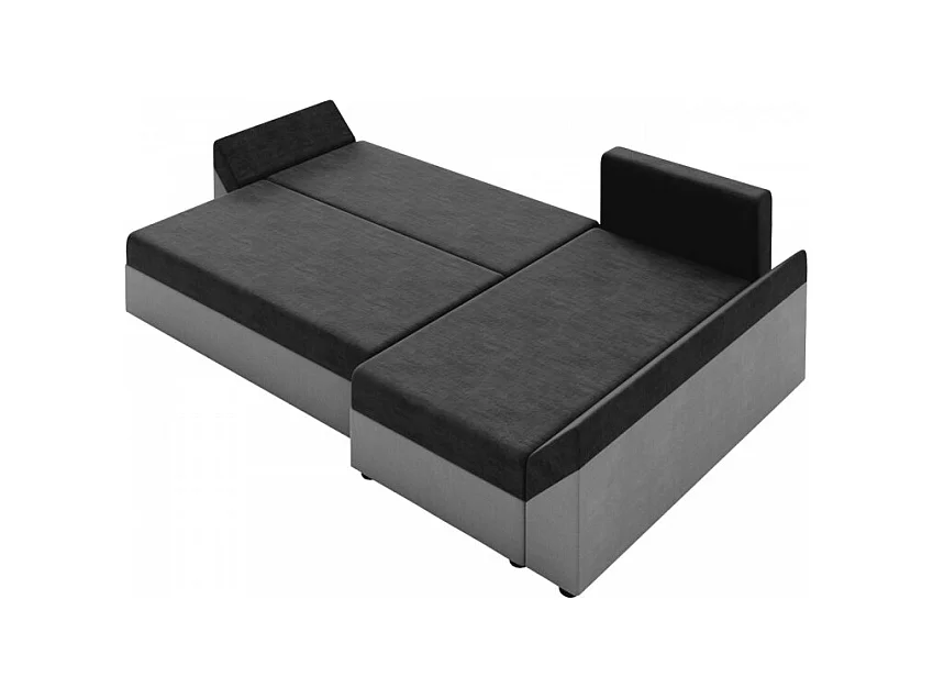 Canapé d'angle convertible DENVI en velours côtelé