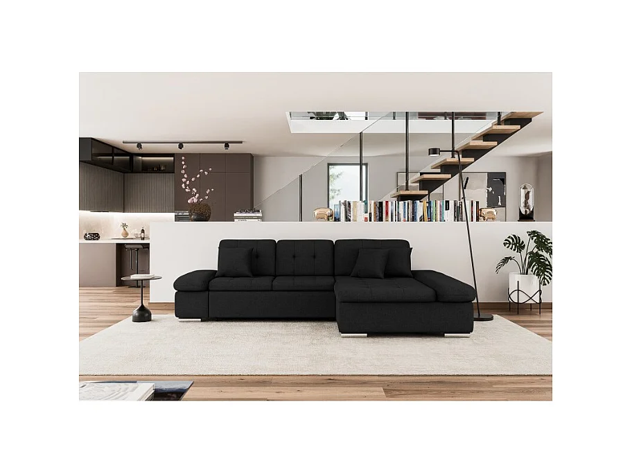 Canapé d'angle convertible + coffre ALRI