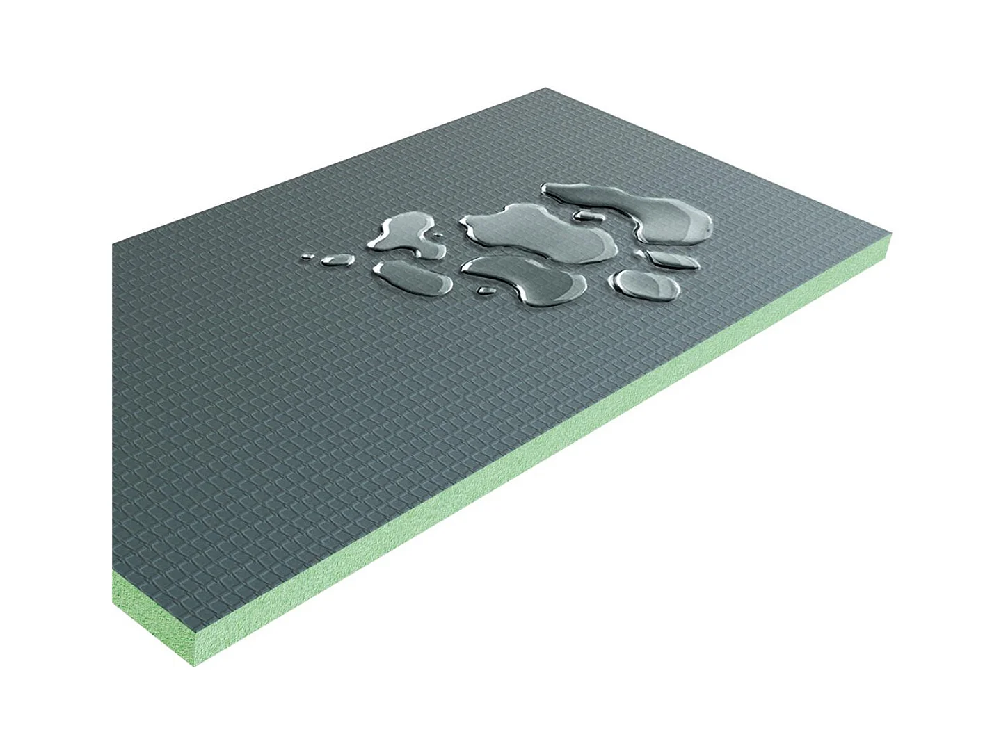 AICA Receveur à carreler en polystyrène - 90 x 140 x 4 cm - recoupable sur mesure