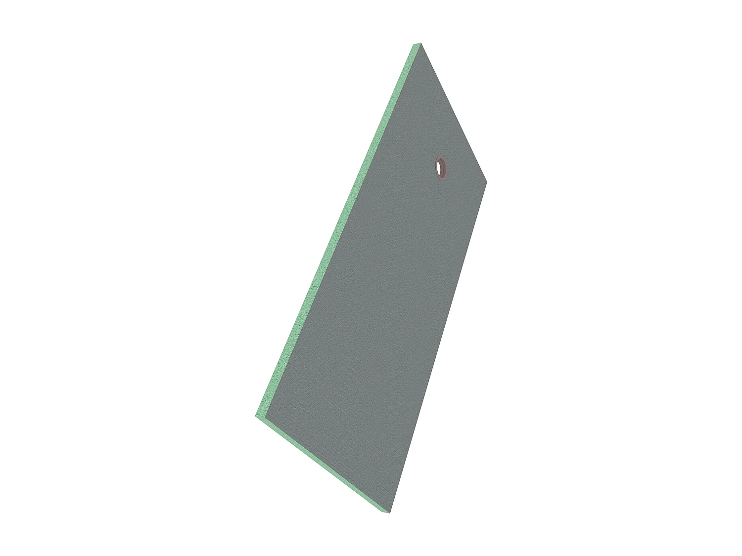 AICA Tegelbare douchevloer van geëxtrudeerd polystyreen – 90 x 180 x 4 cm – op maat inkortbaar