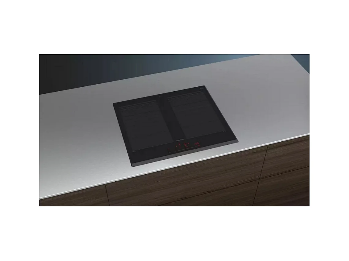 Siemens Table de cuisson induction 60cm 4 feux 7400w noir - EX651HXC1E