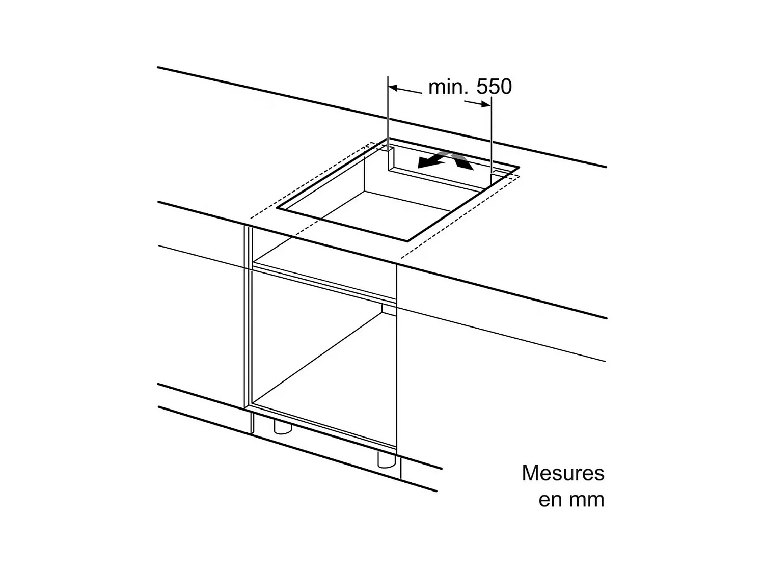 Siemens Table de cuisson induction 60cm 4 feux 7400w noir - EX651HXC1E