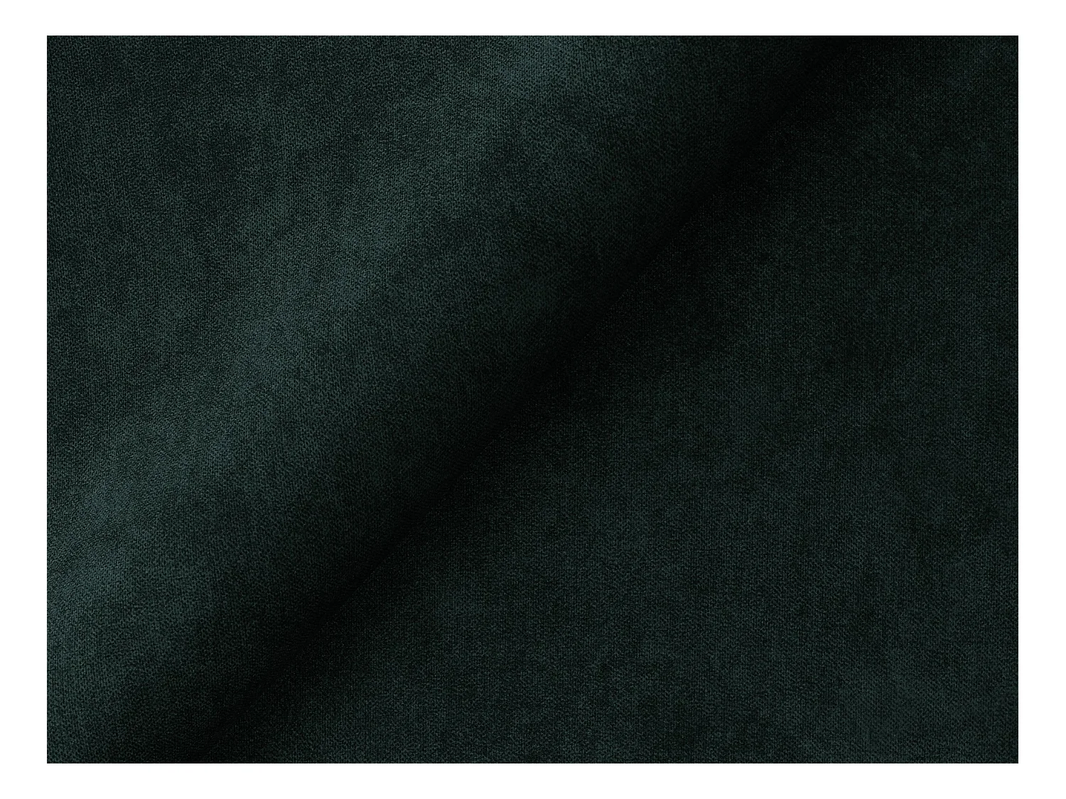 Pouf en velours - gris vert - MANAO