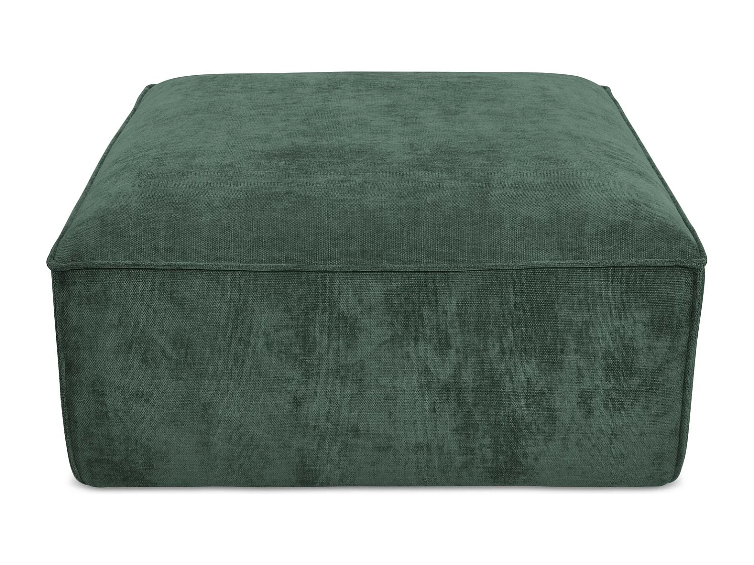 Pouf - Hocker - Chenille - Grün - HANA