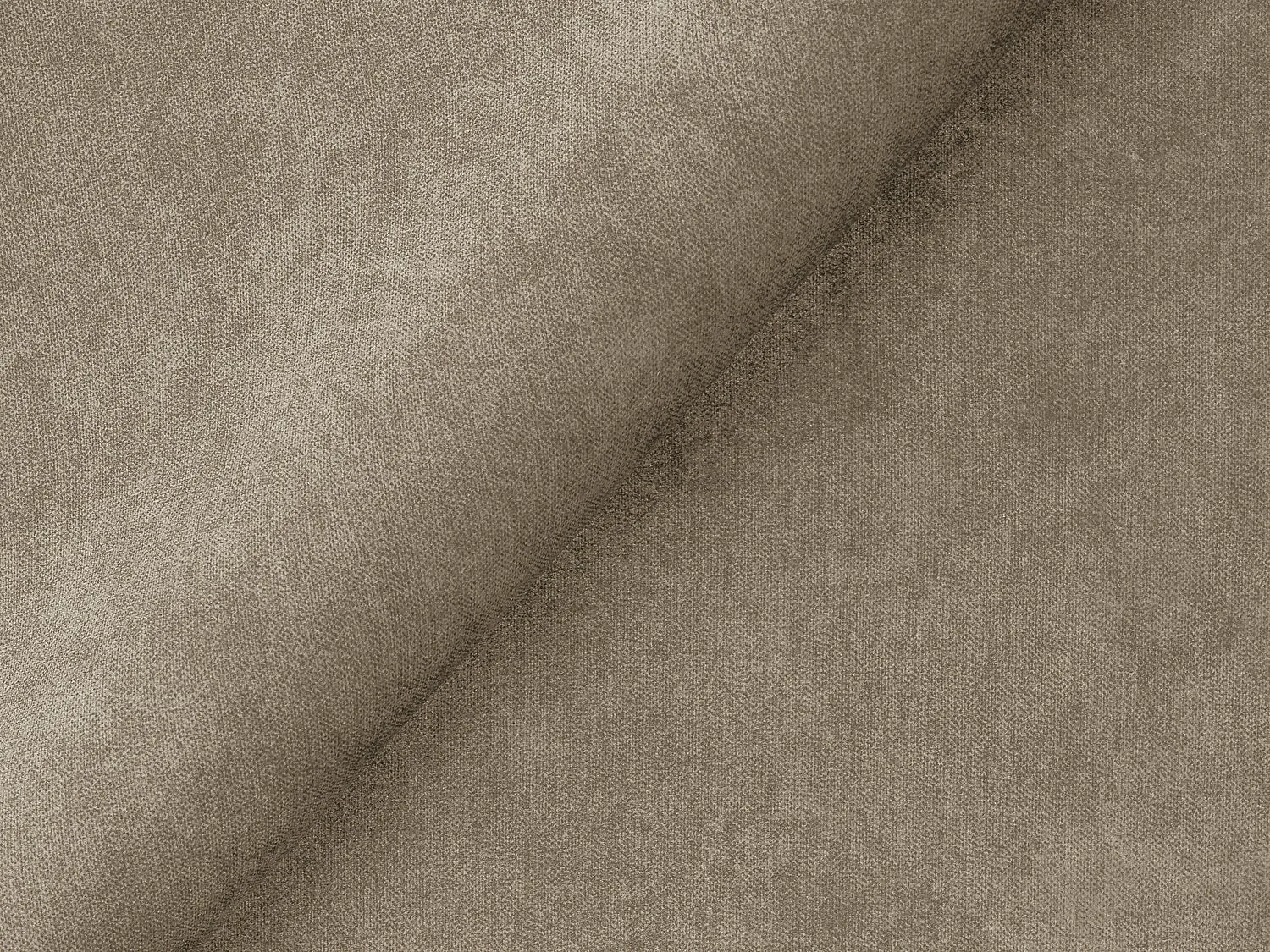 Canapé modulable 3 places en velours - beige - RAVENNA