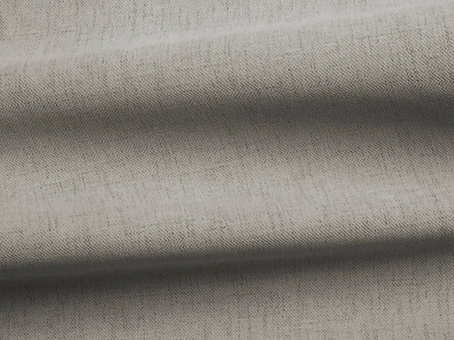 Canapé modulable 3 places en tissu texturé - gris clair - MANAO