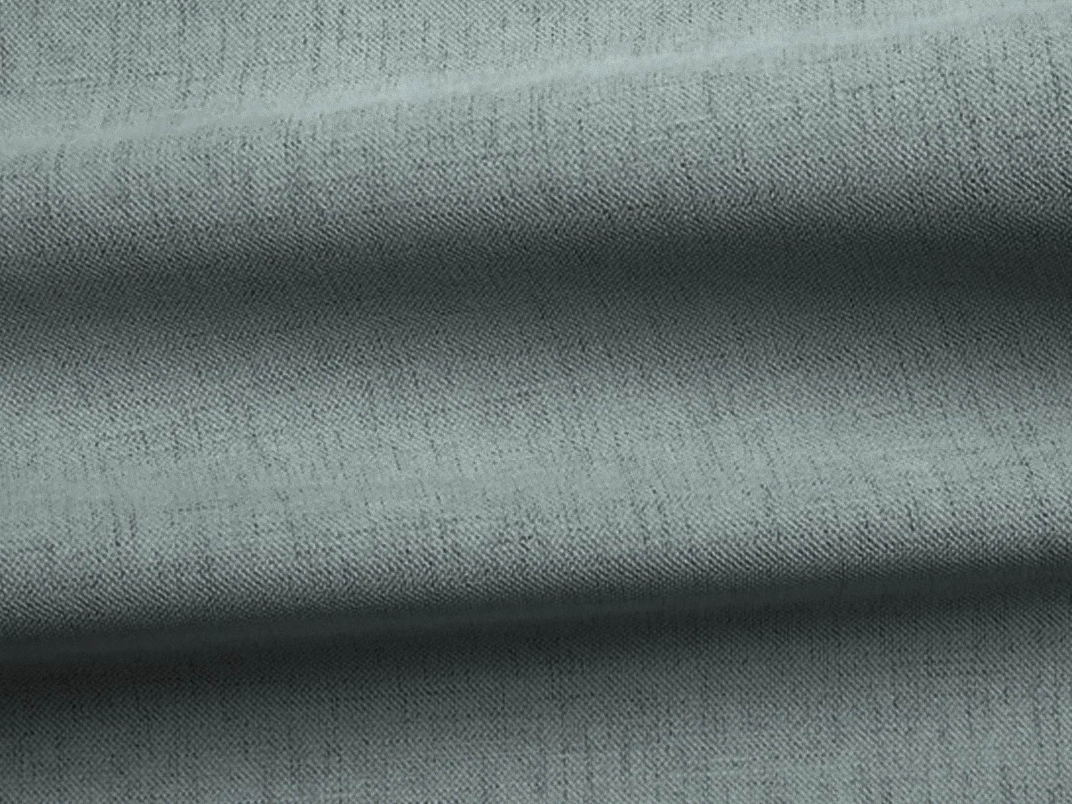 Driezits modulaire bank van jeans textuurstof - RAVENNA