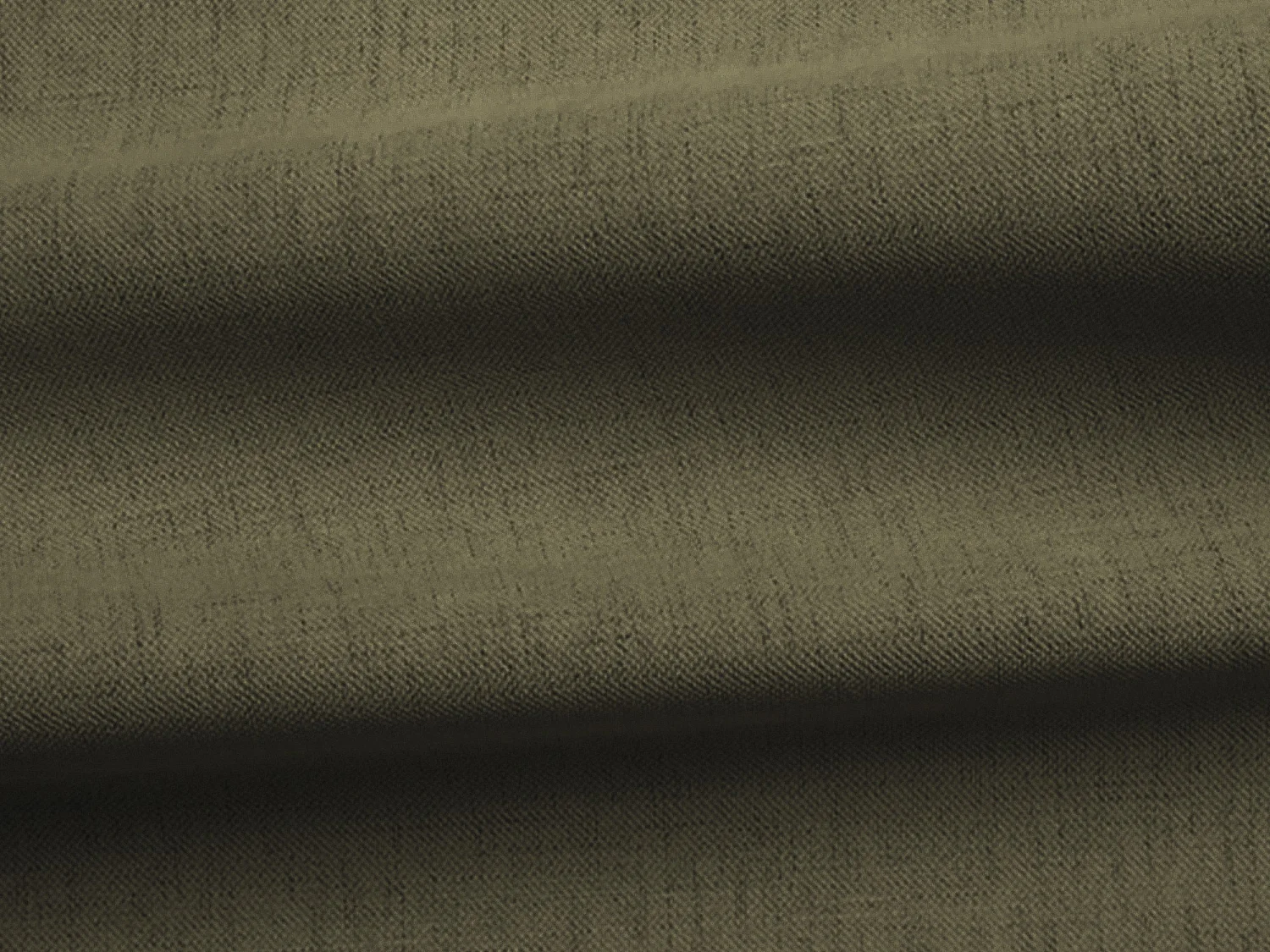 Canapé modulable 2 places en tissu texturé - olive - MANAO