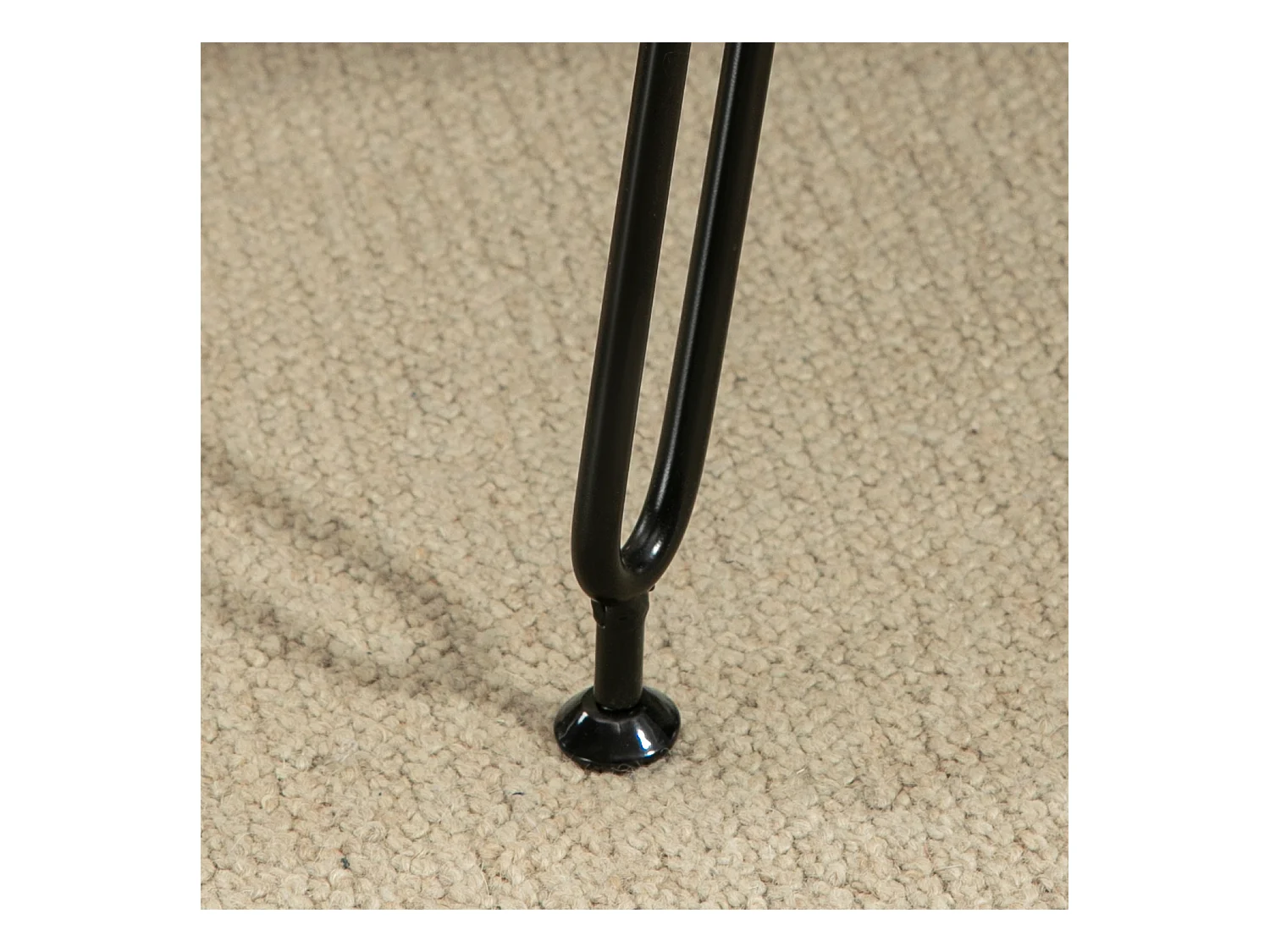 Sitzbank Polsterbank mit Kunstfell-Optik 82 x 30 x 47 cm Schuhbank  mit Metallbeinen