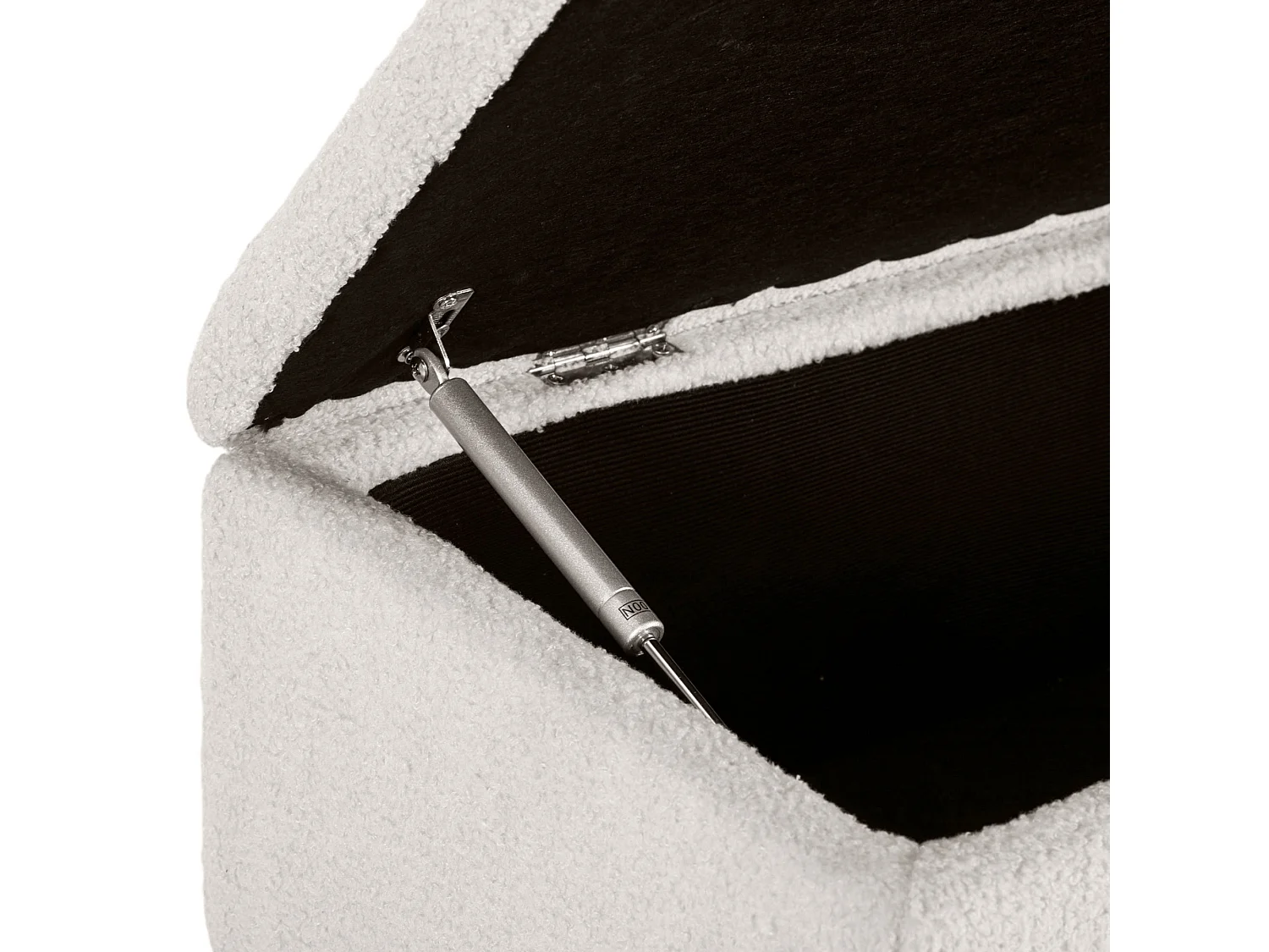 Gestoffeerde Bank met Opbergruimte,Fluwelen Look,95 x 38 x 45 cm