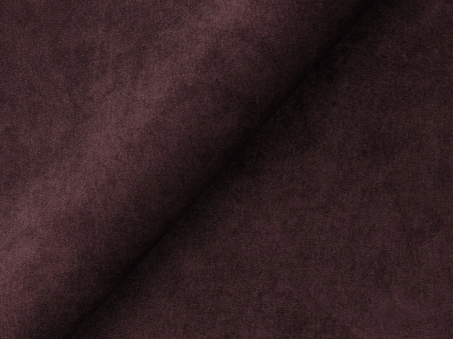 Modulaire hoekbank rechts van bourgondië velours - RAVENNA