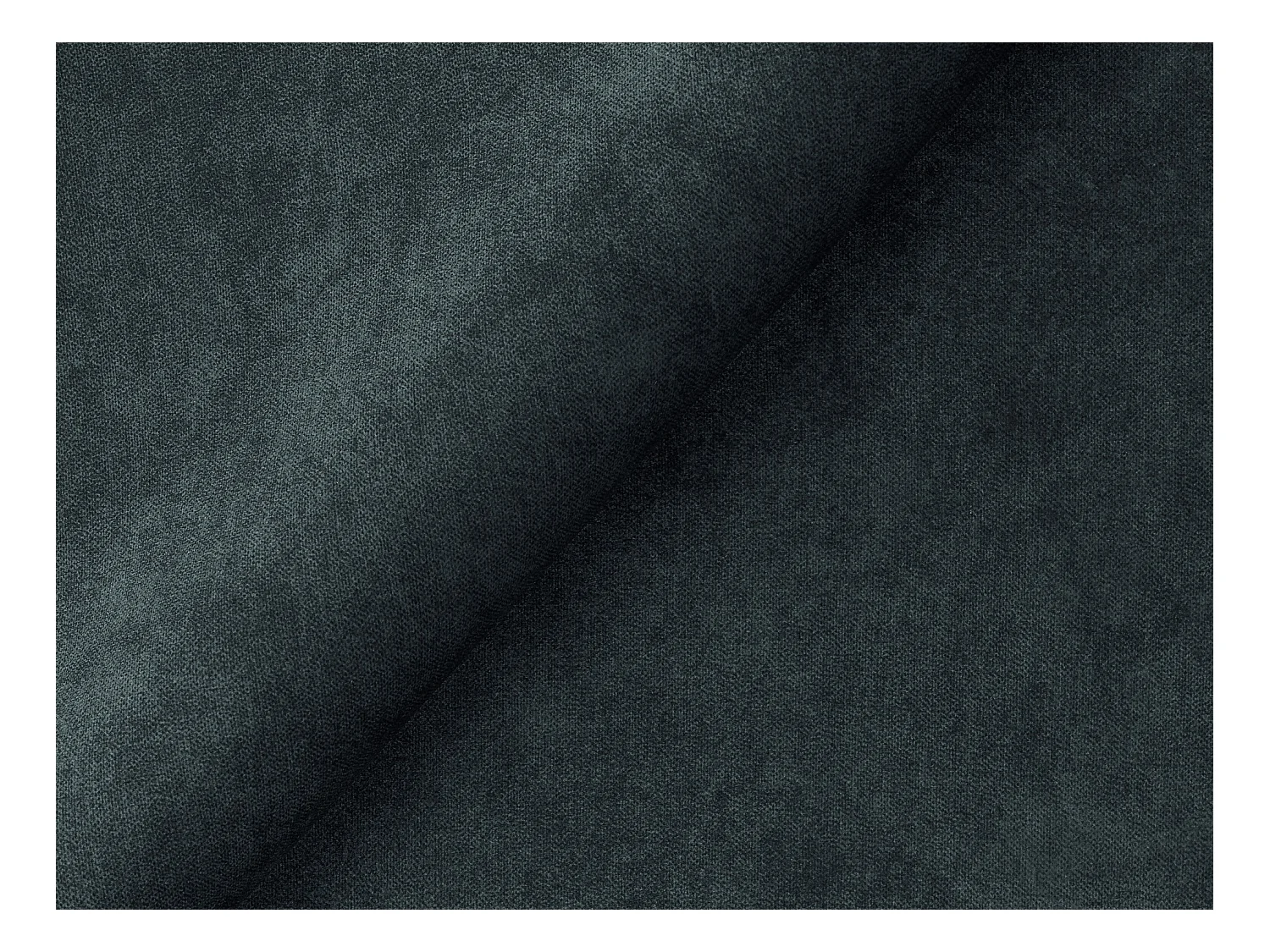 Canapé panoramique 5 places modulaire en velours - marin - MANAO