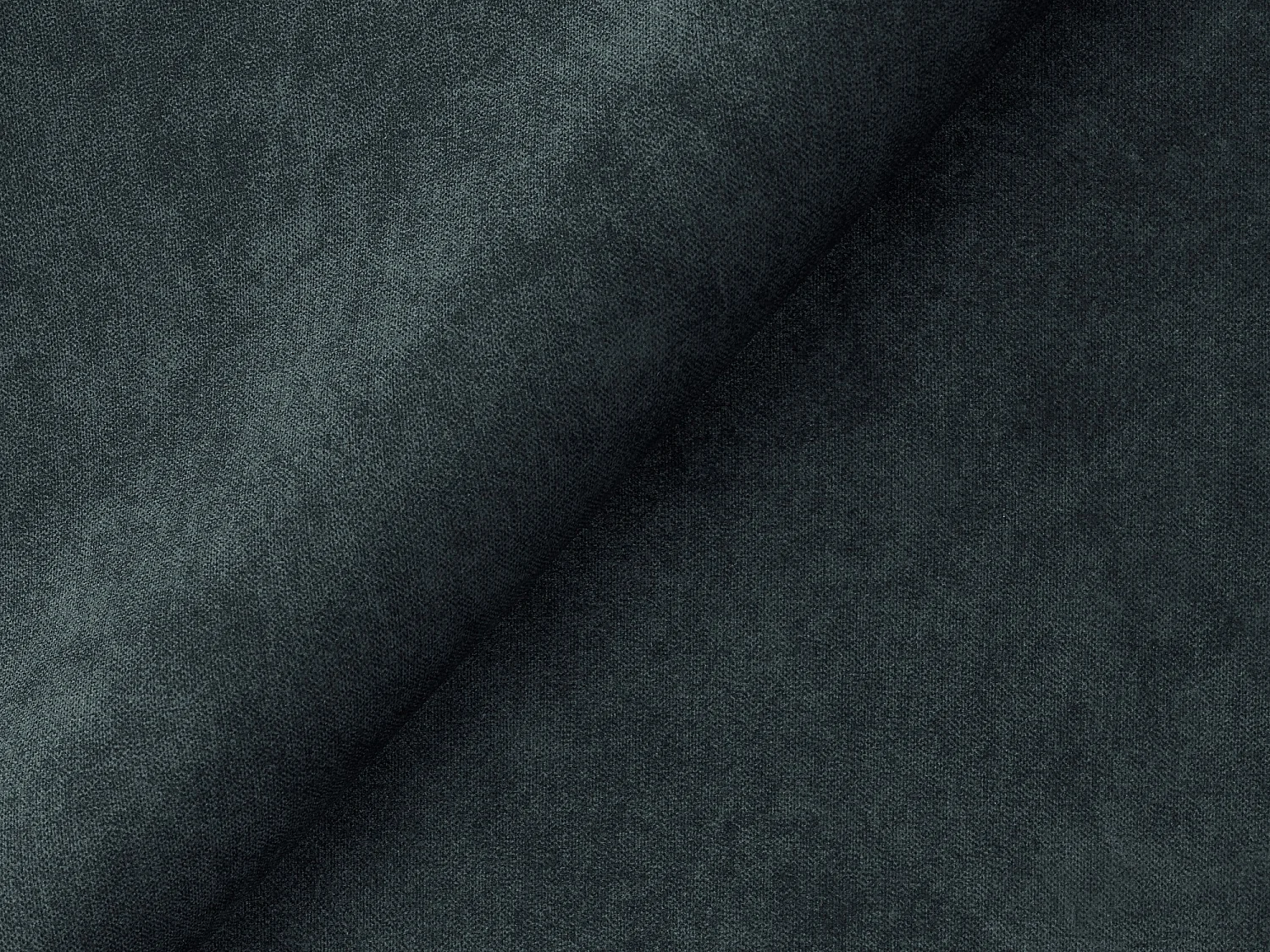 Canapé d'angle 4 places modulaire en velours - marin - MANAO