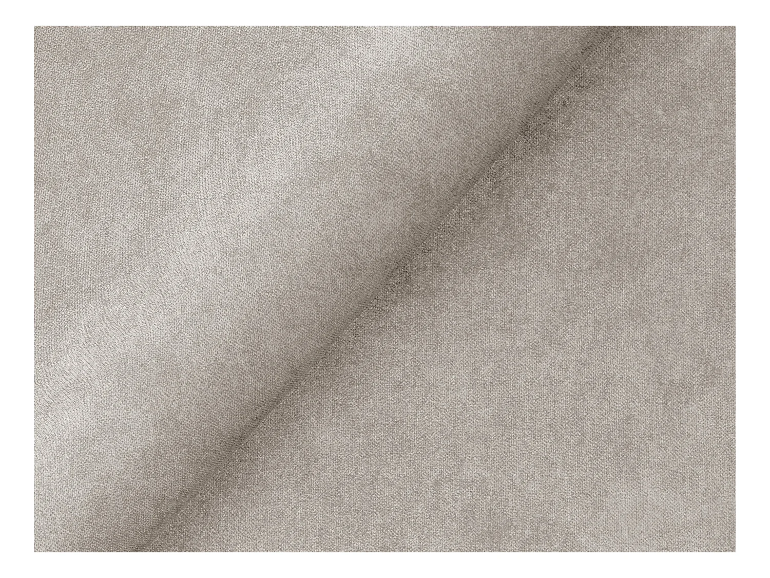 Modulares Wohnlandschaft - / - Samt - Hell beige - MANAO