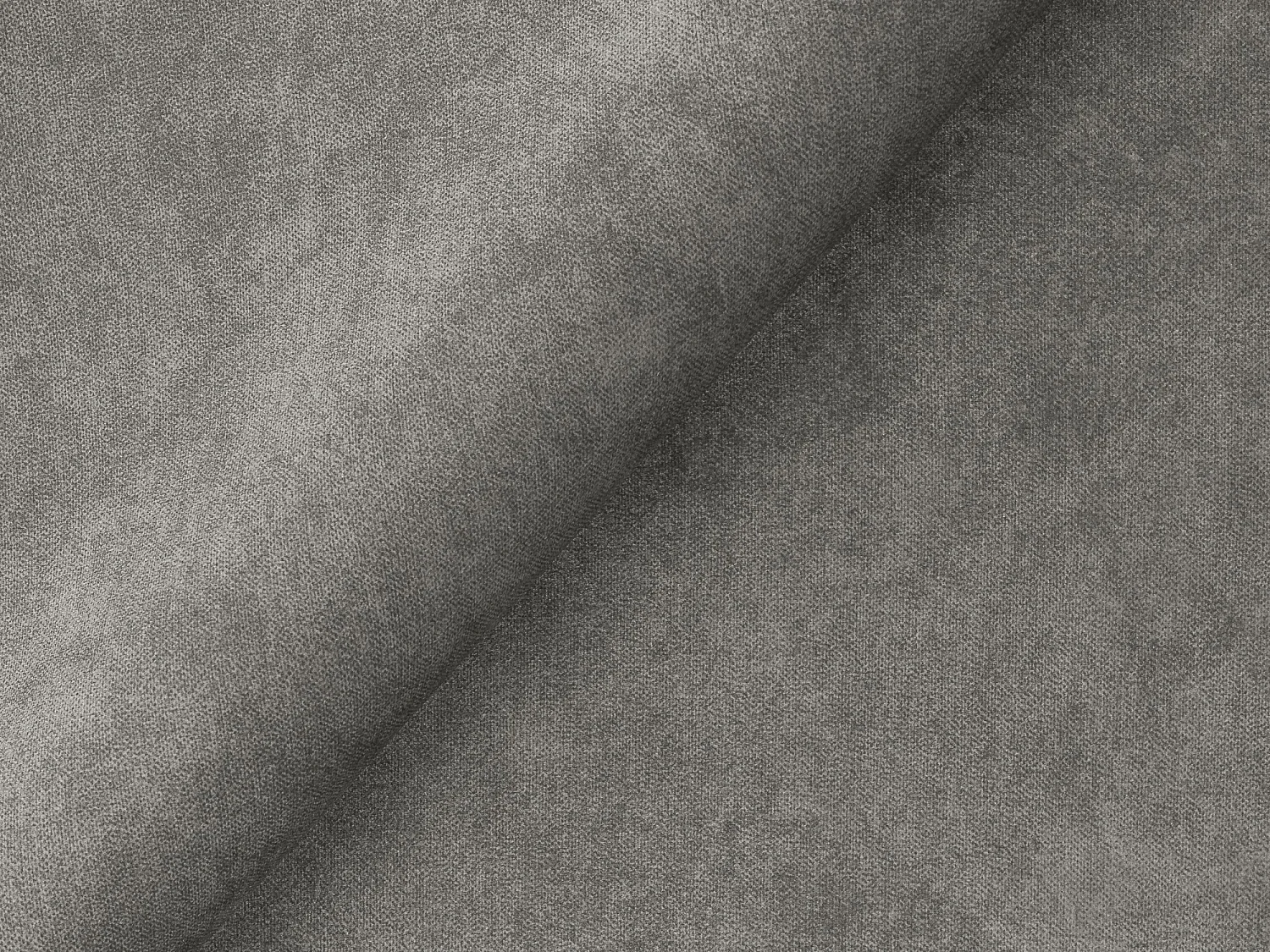 Fauteuil pour canapé modulable en velours - gris - MANAO