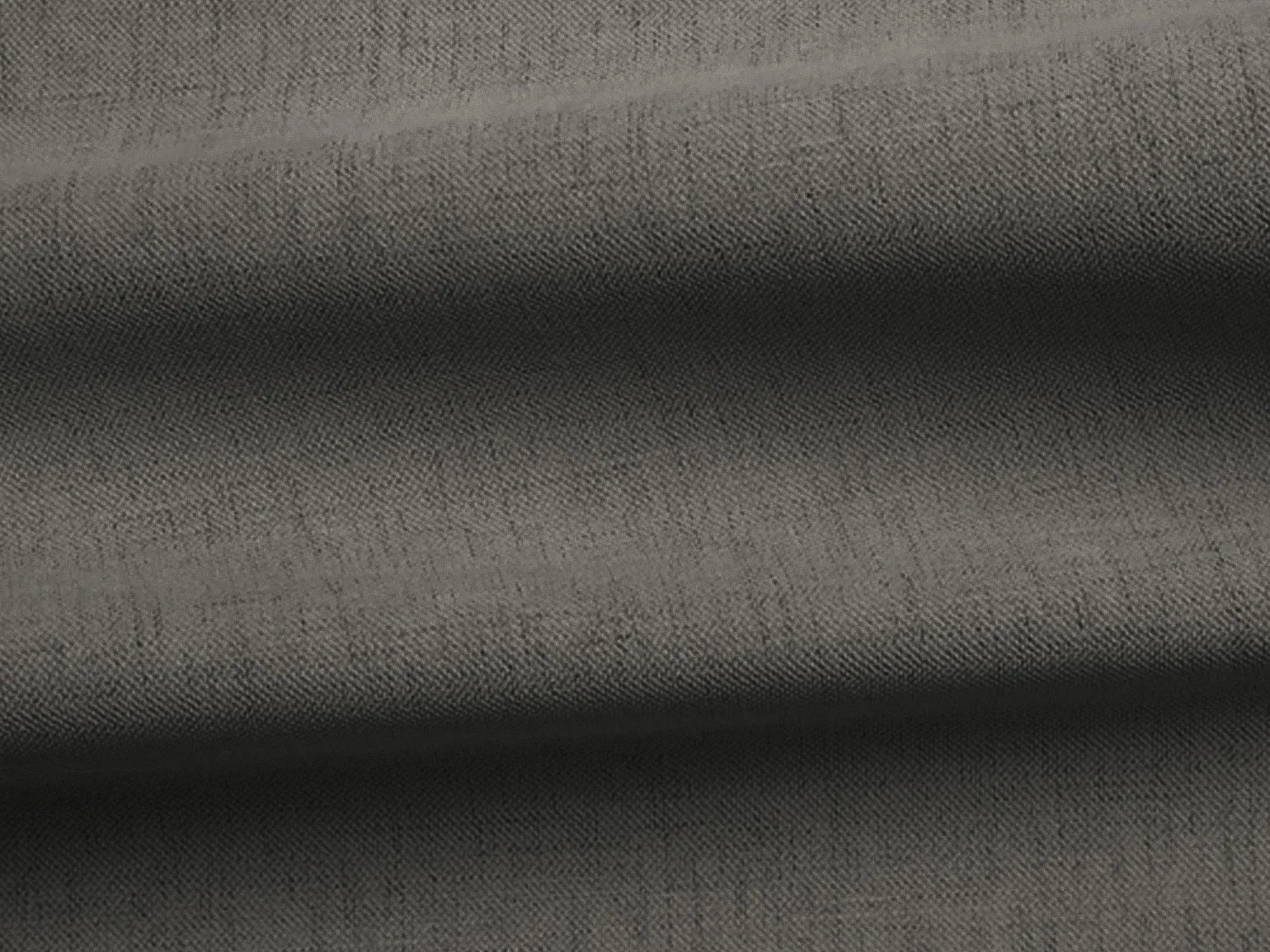 Fauteuil d'angle pour canapé modulable en tissu texturé - gris foncé - MANAO