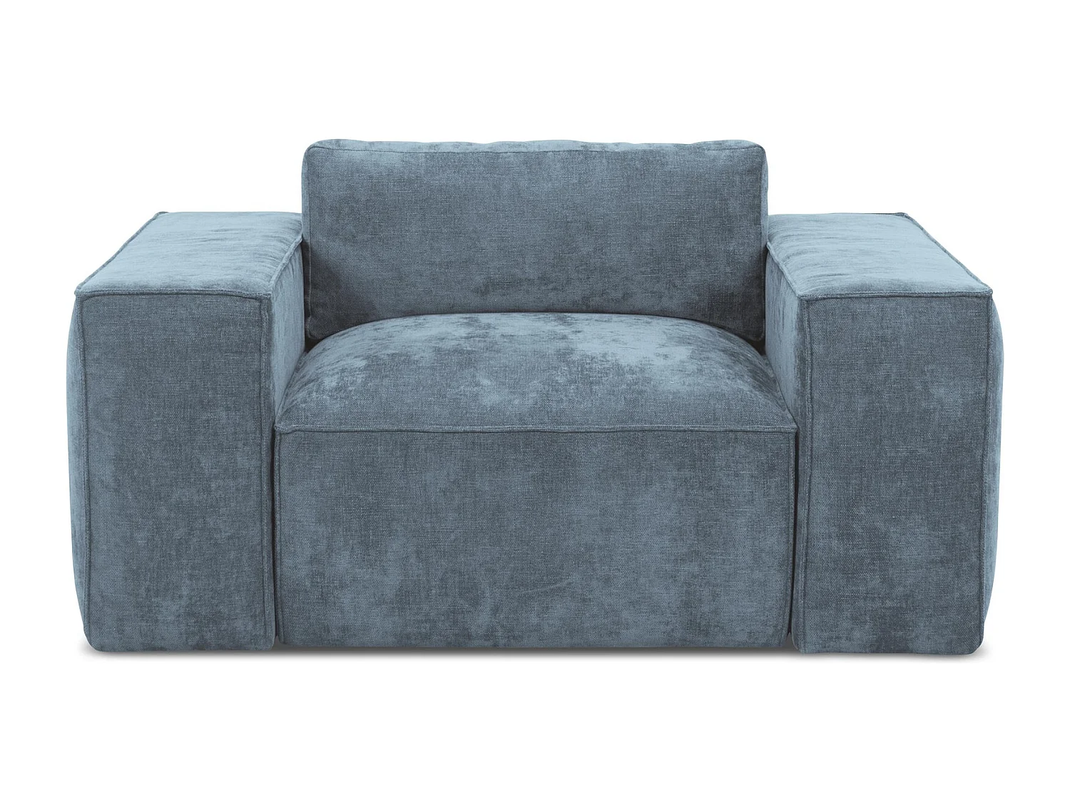 - z tkaniny szenilowej - jeans - HANA