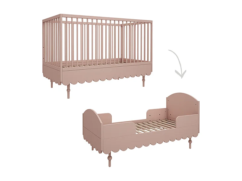 Lit évolutif 70x140 Babushka Rose