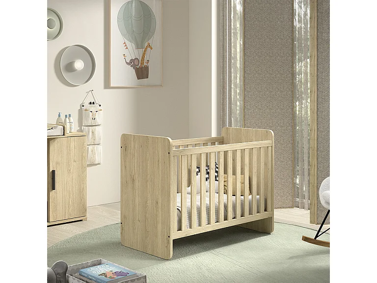 Lit évolutif 60x120 à 90x200 Sam Bois