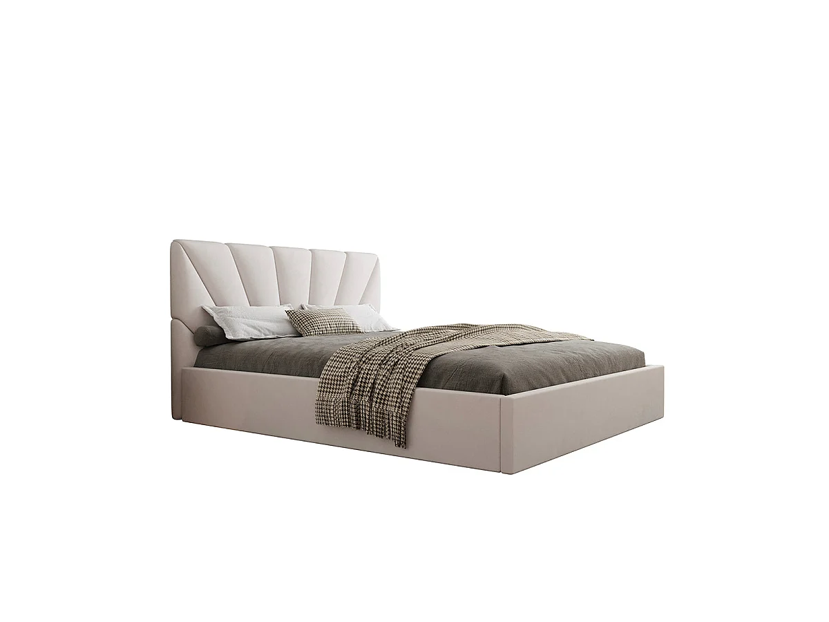 Boxseng 160x200 inklusive lamelbund Ysee Off-white