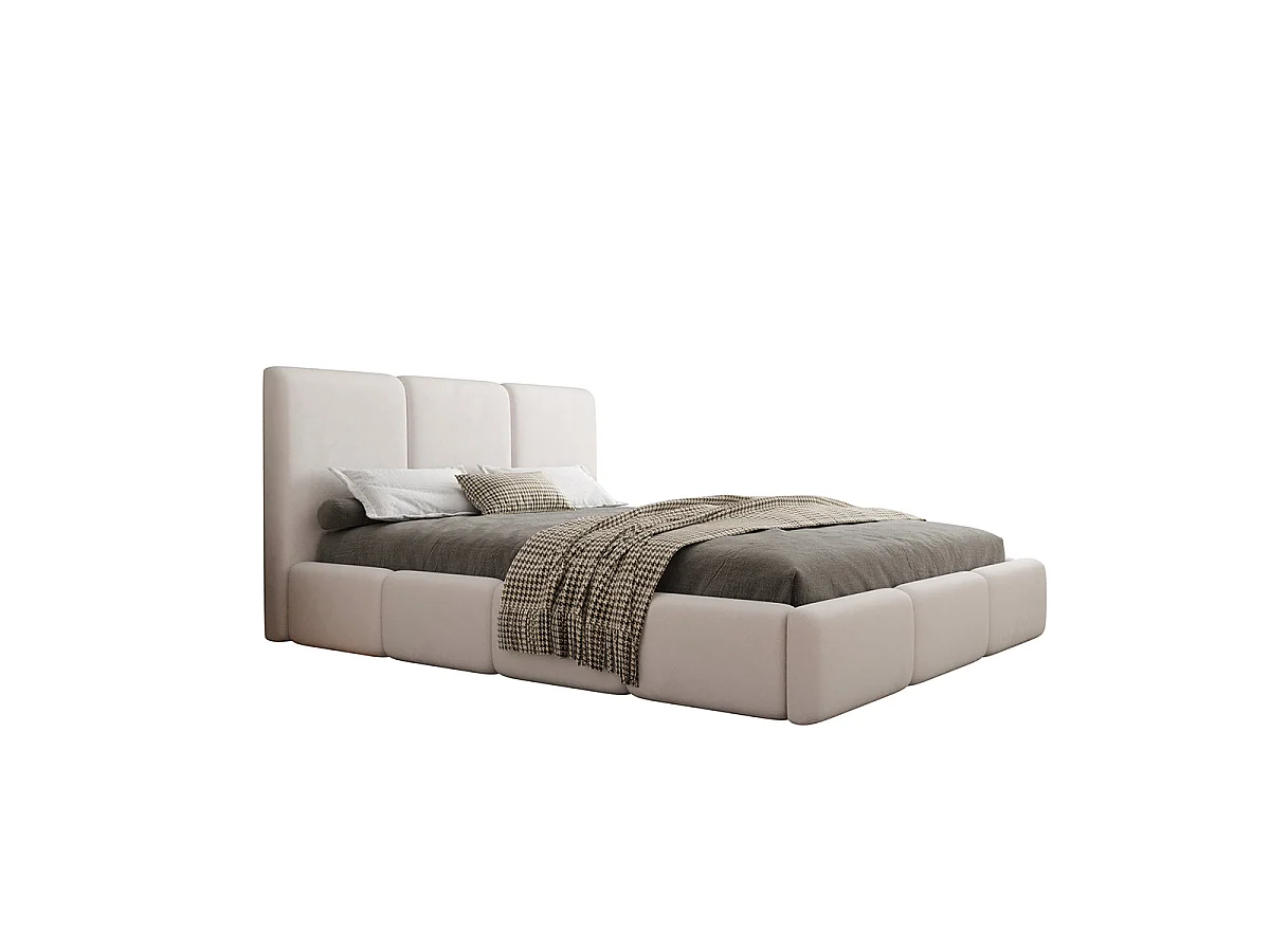 Off-white Alto 160x200 boxseng inkl. lamelbund