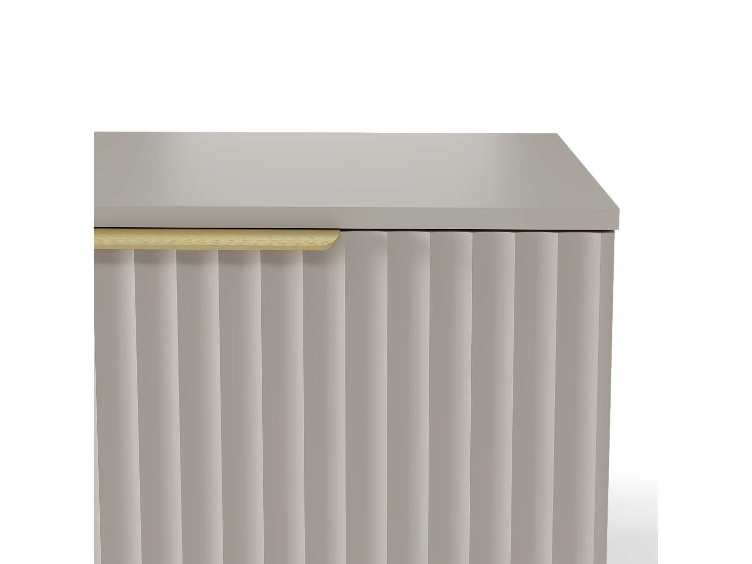 Meuble sous-vasque 80 cm plan de toilette Dania Cachemire