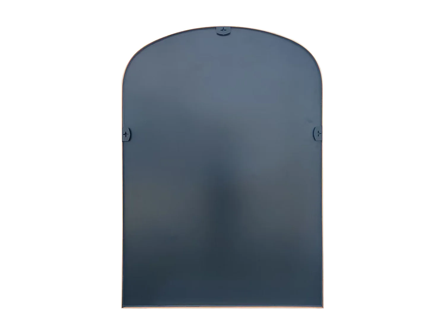 Grand miroir arche en aluminium - L. 118 x H. 170 cm - Doré - SONAVA