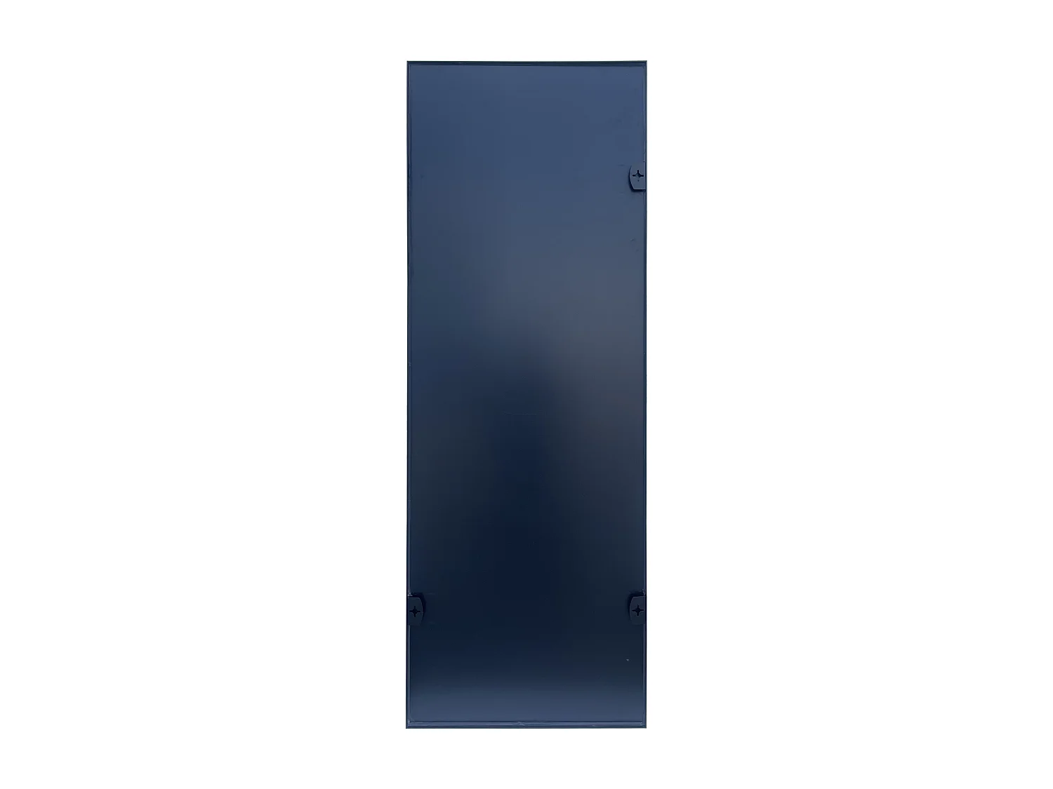Grand miroir rectangle en aluminium L. 70 x H. 200 cm - Noir - MYRA
