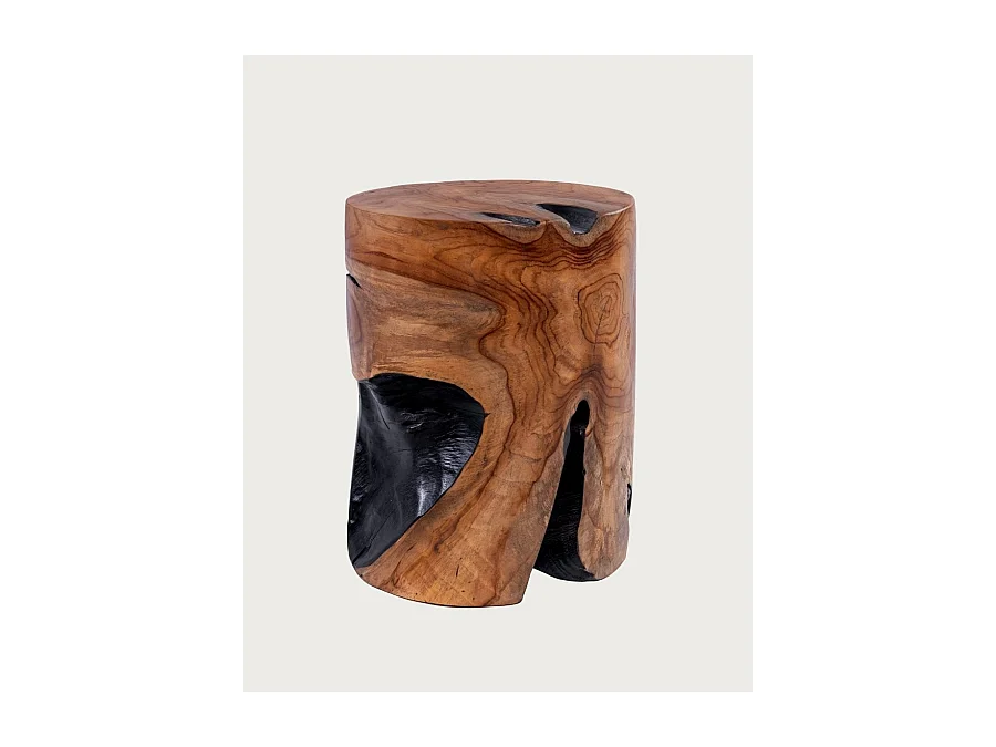 Ora - Tabouret en bois de teck